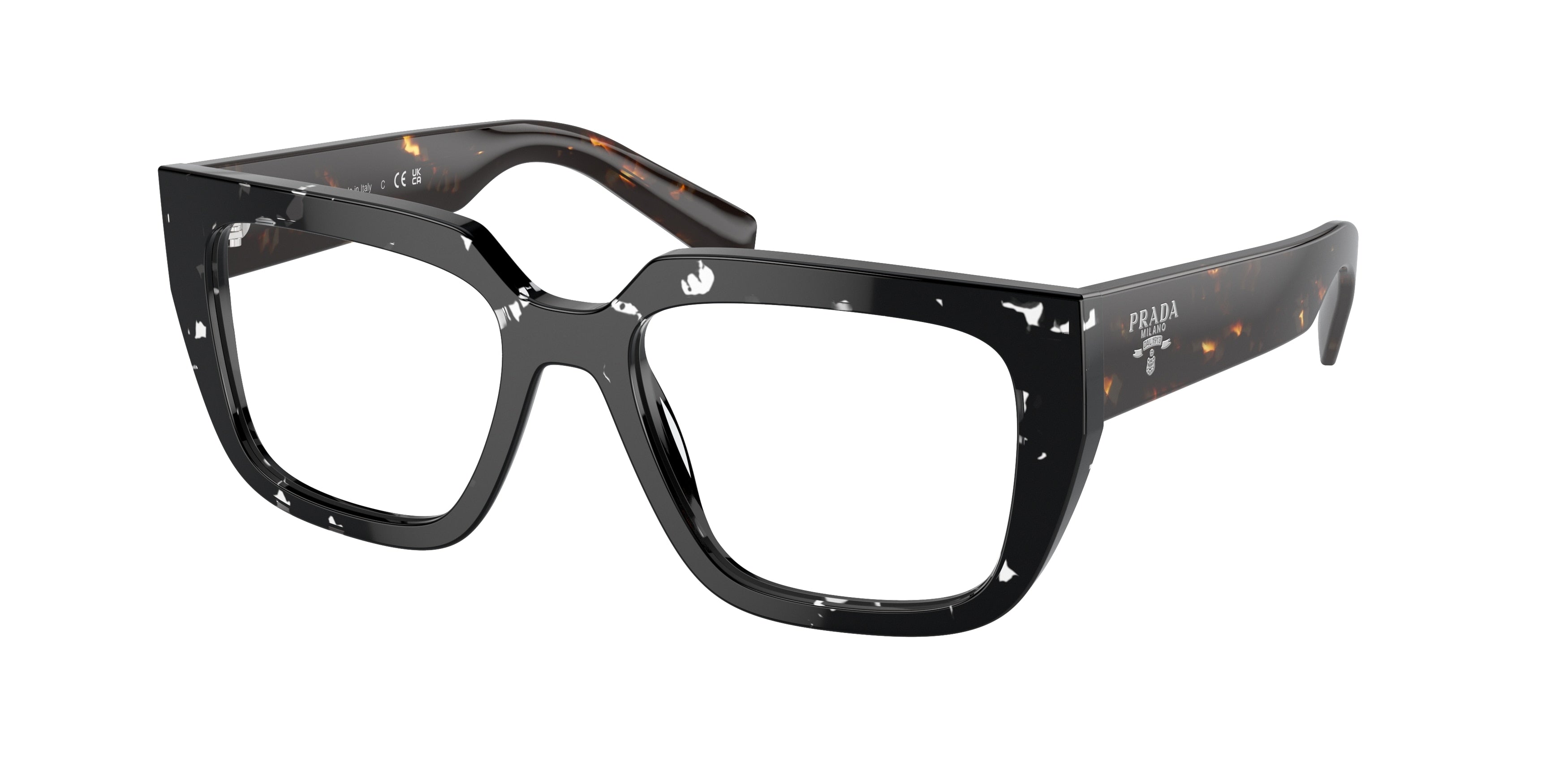 Prada PRA03VF Irregular Eyeglasses