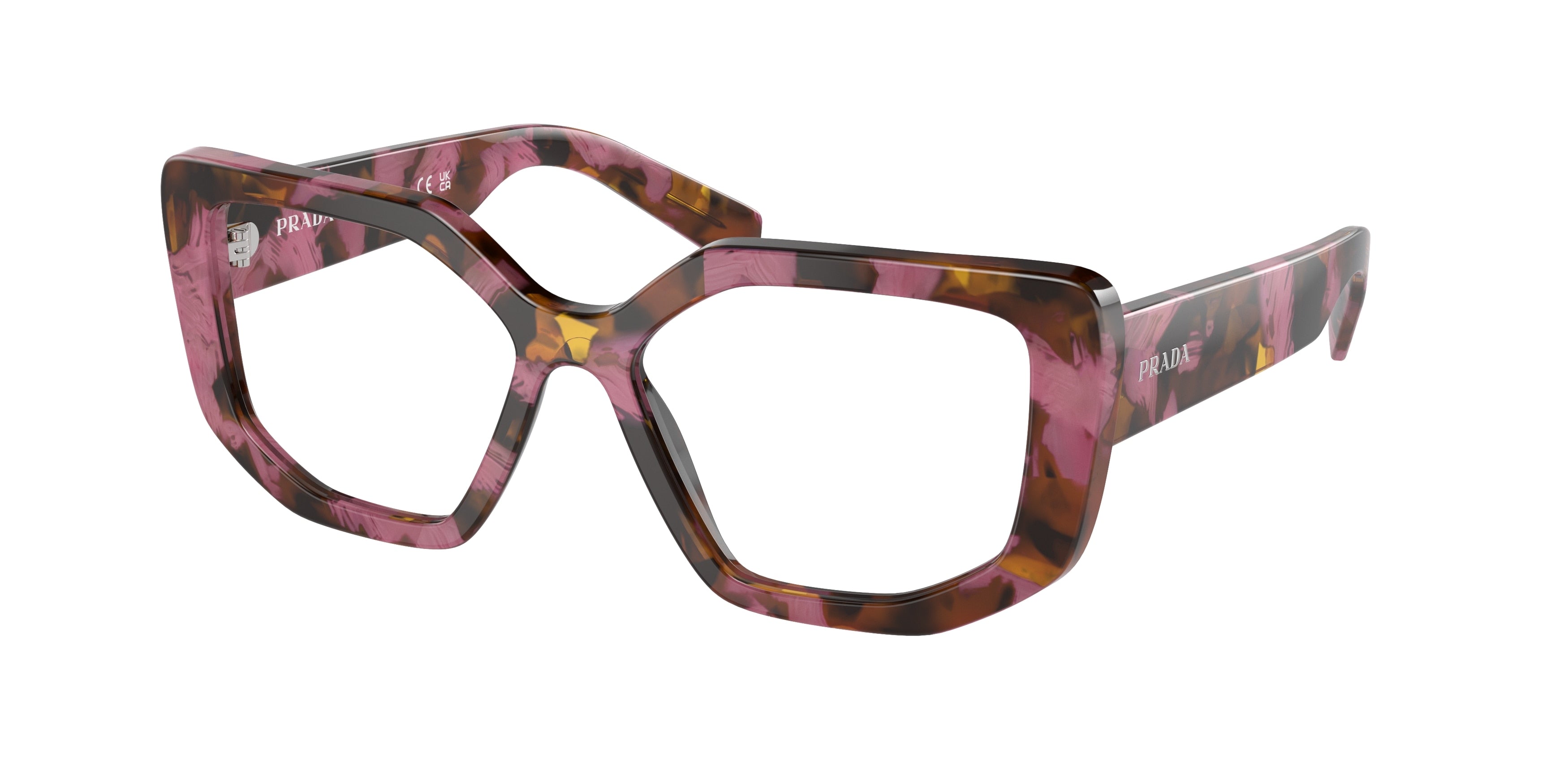 Prada PRA04VF Irregular Eyeglasses