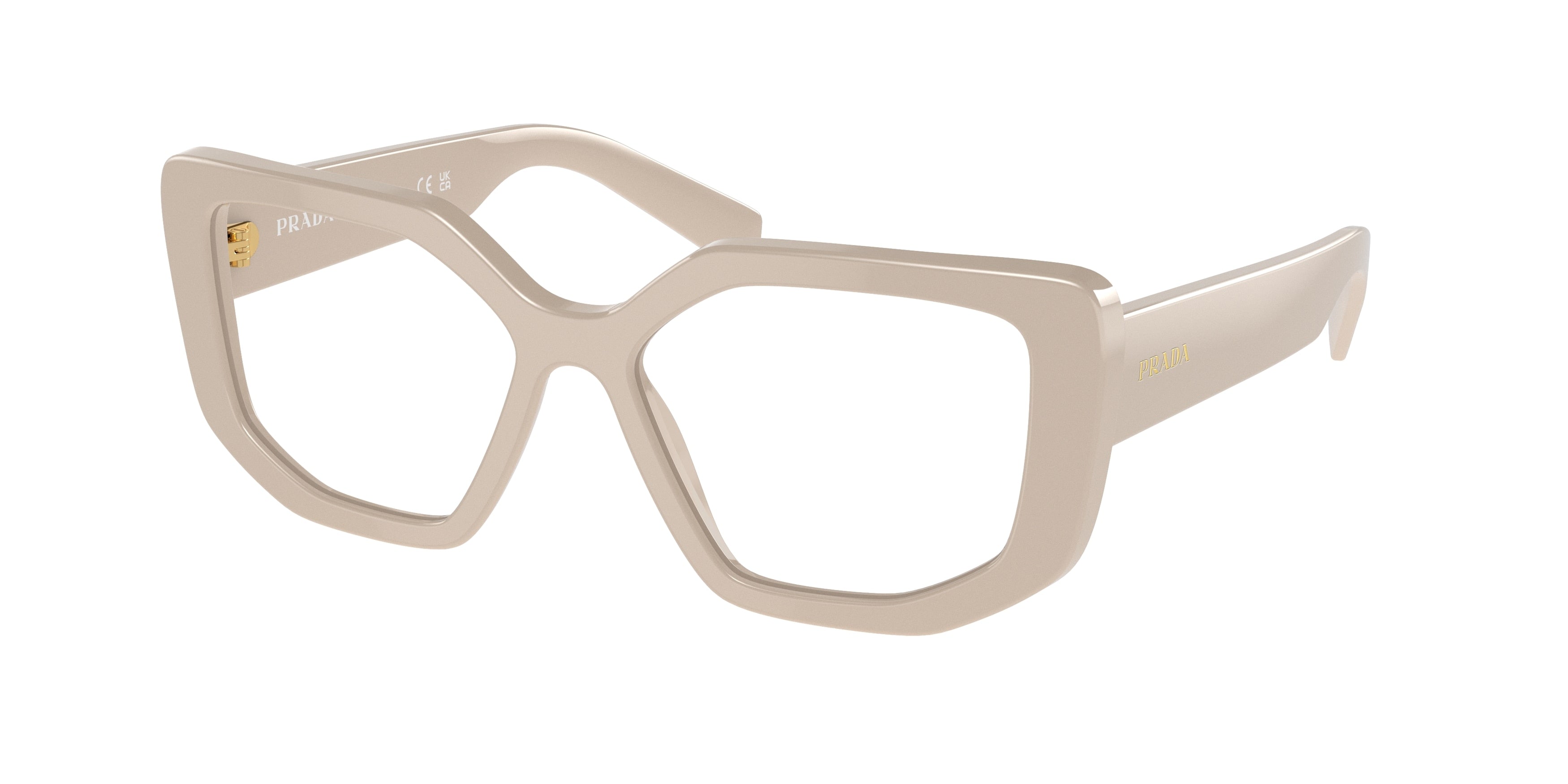 Prada PRA04V Irregular Eyeglasses