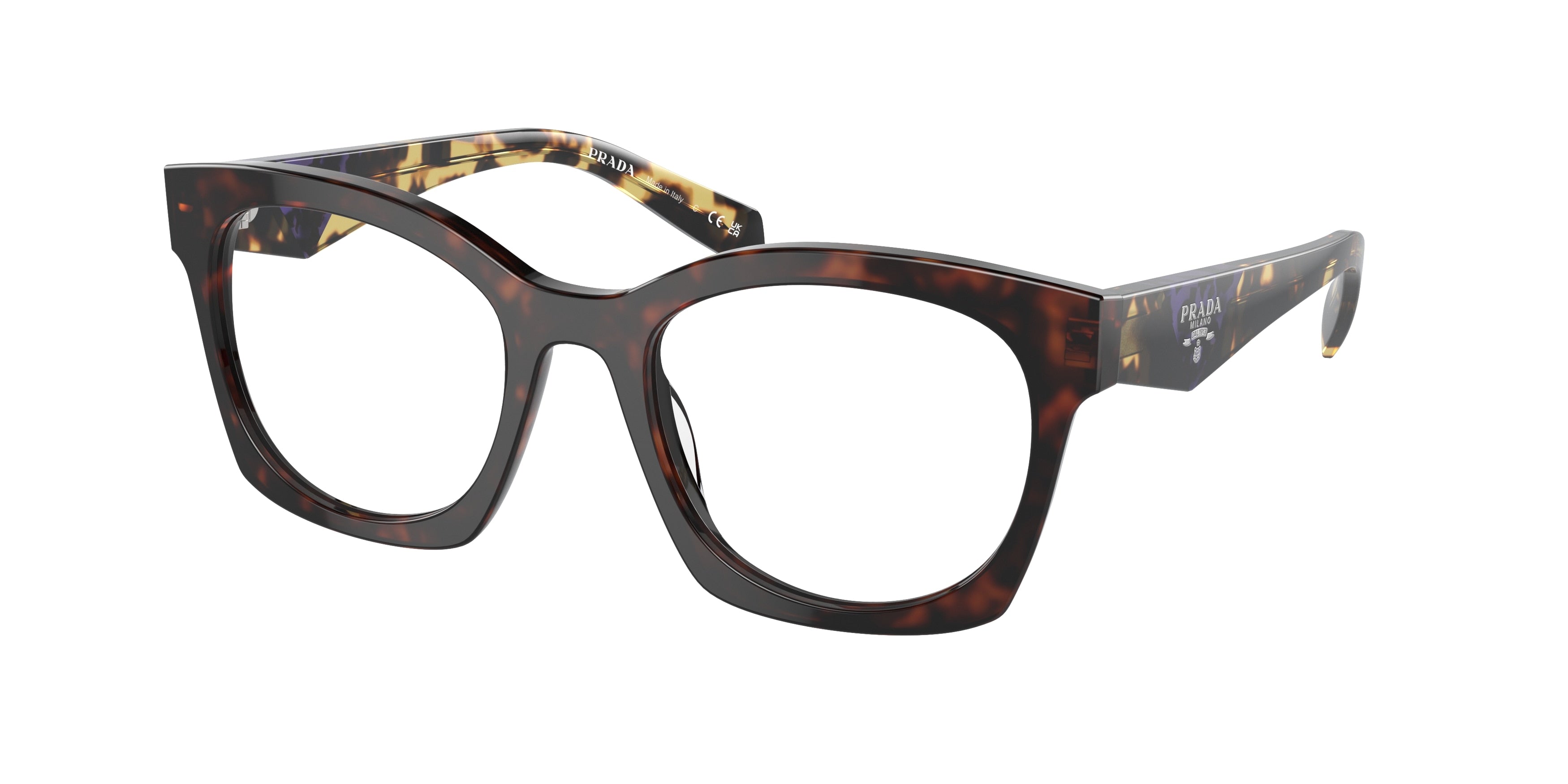 Prada PRA05VF Irregular Eyeglasses