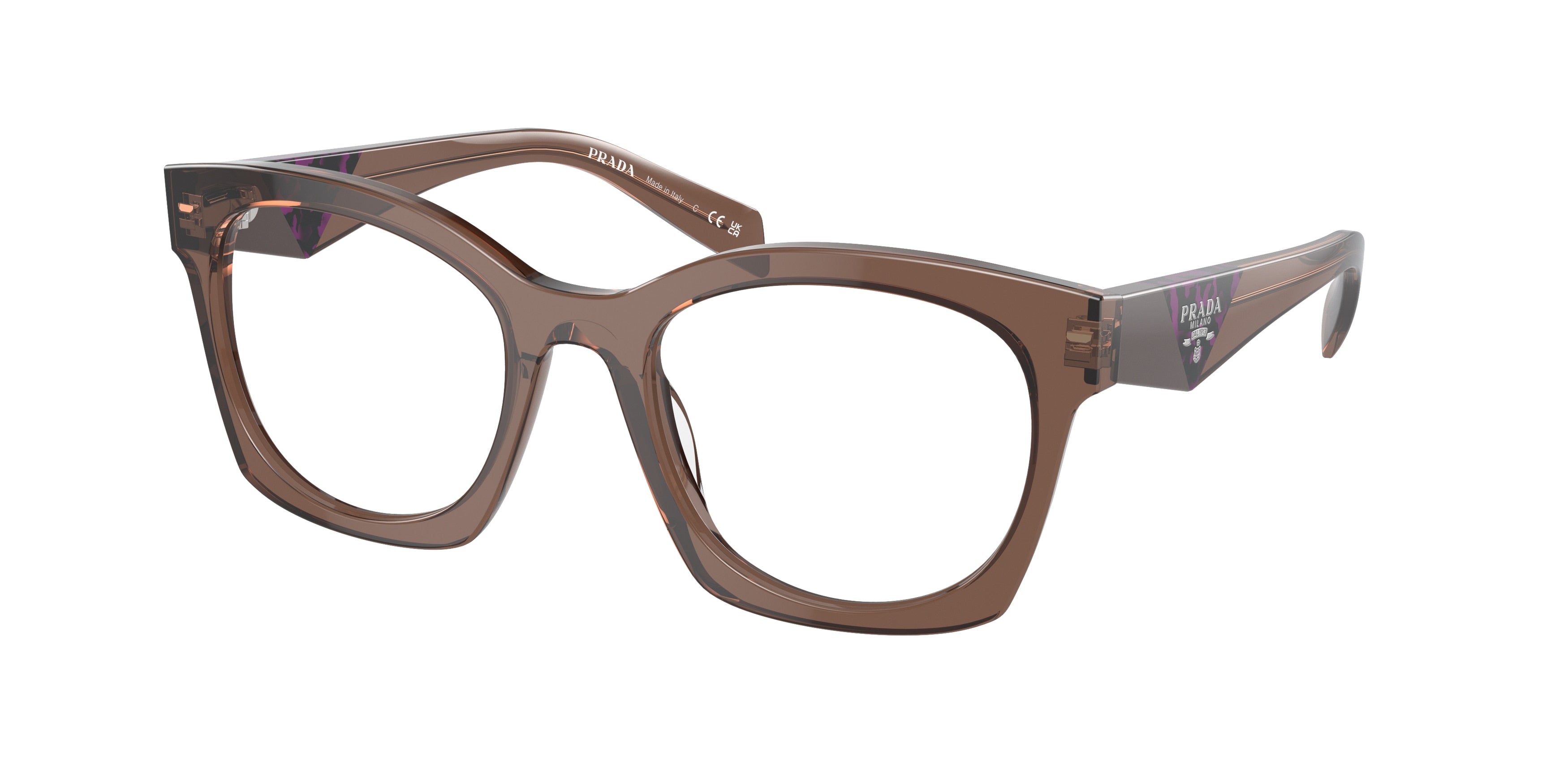 Prada PRA05VF Irregular Eyeglasses