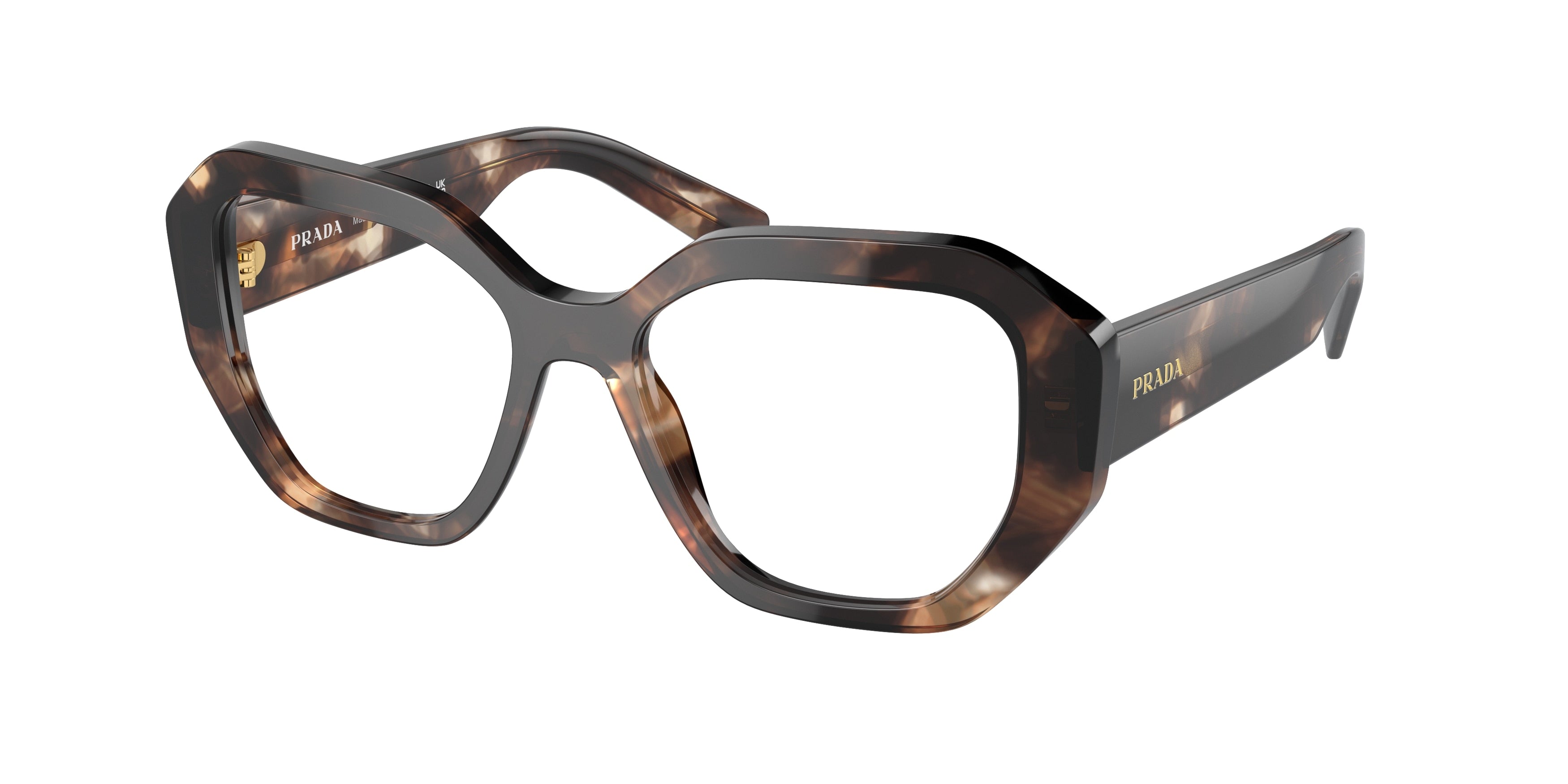 Prada PRA07V Irregular Eyeglasses