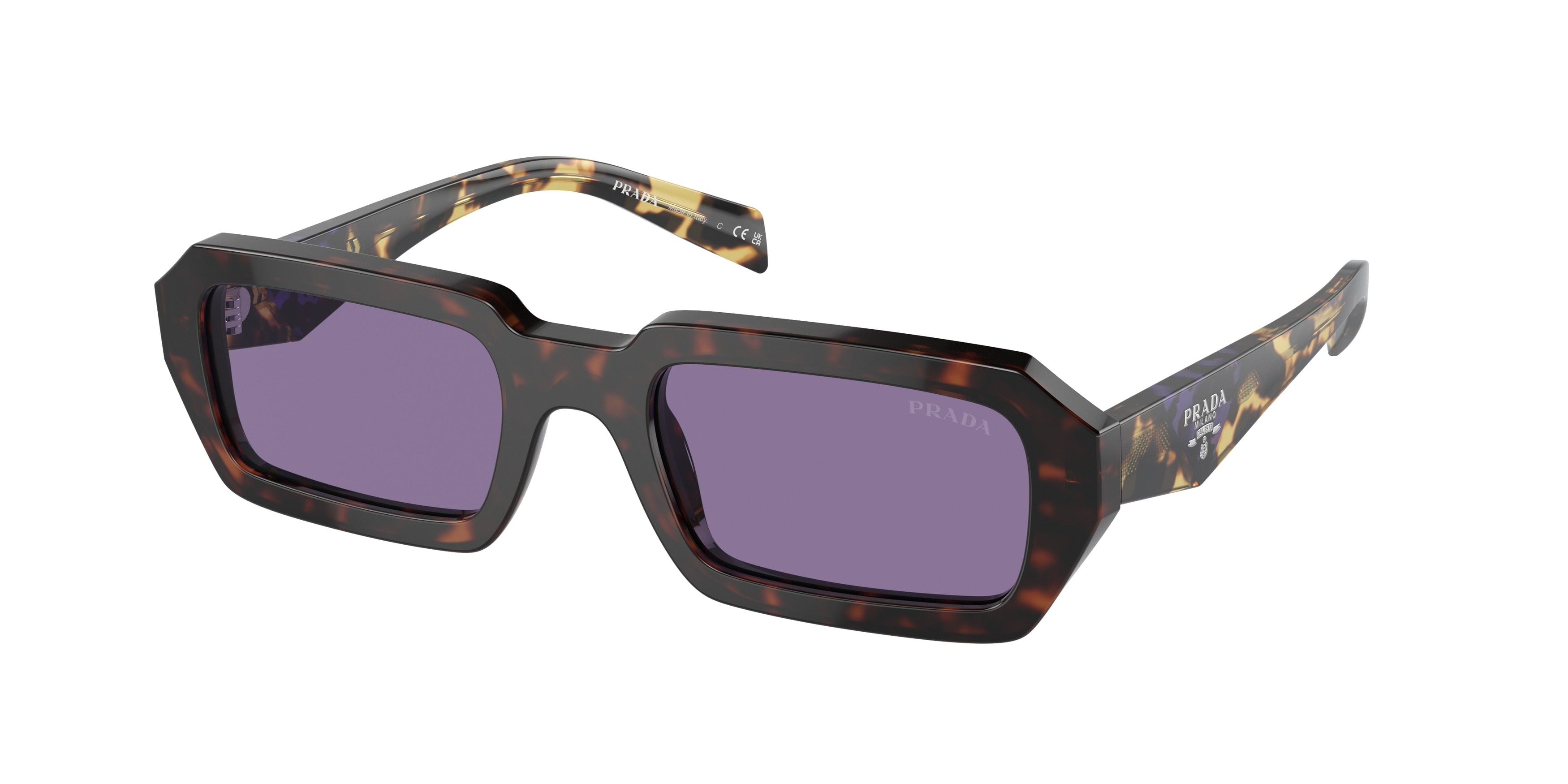 Prada PRA12S Irregular Sunglasses