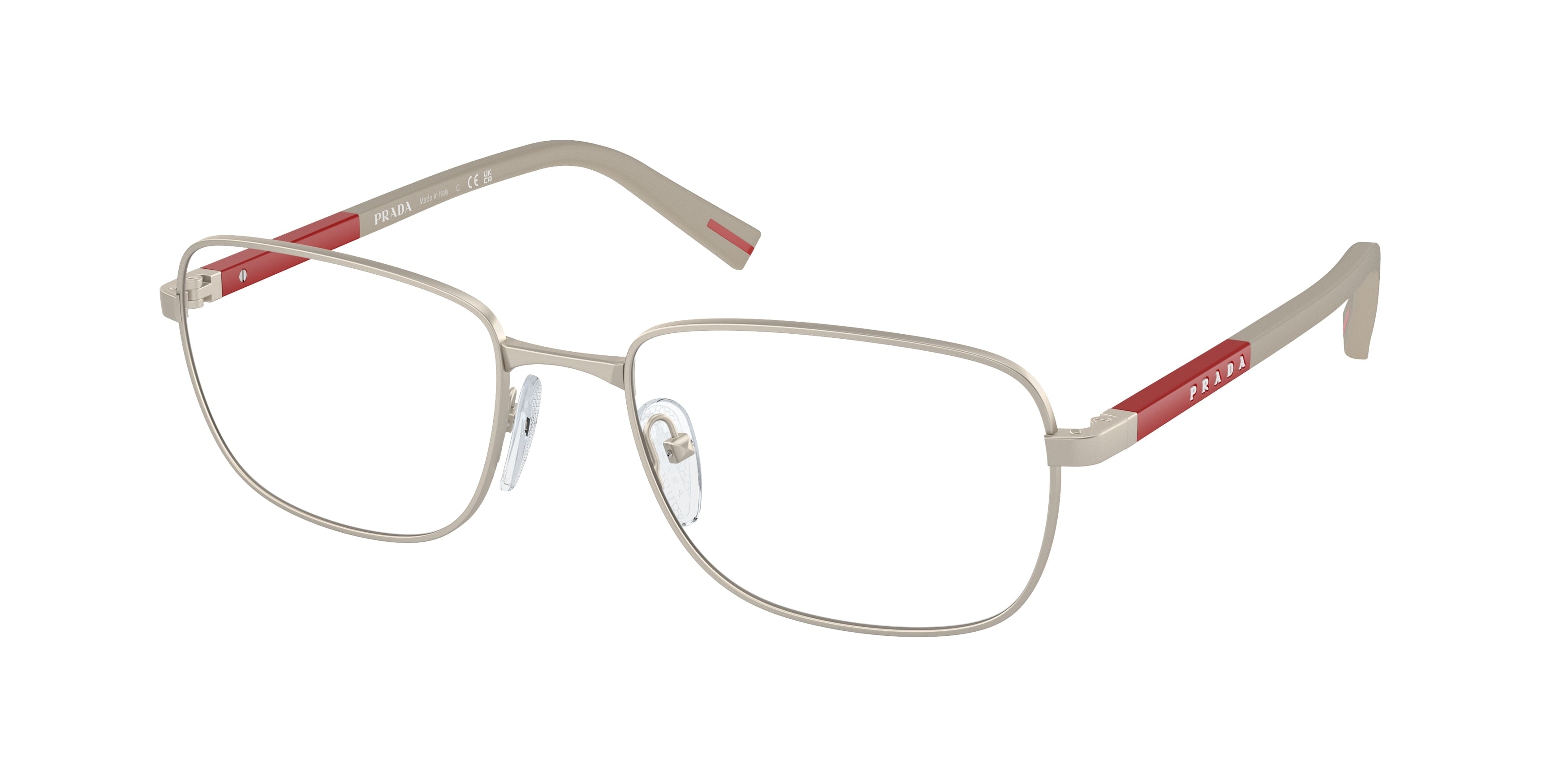 Prada Linea Rossa PS52QV Pillow Eyeglasses  18X1O1- 56-145-19 - Color Map Demo Lens