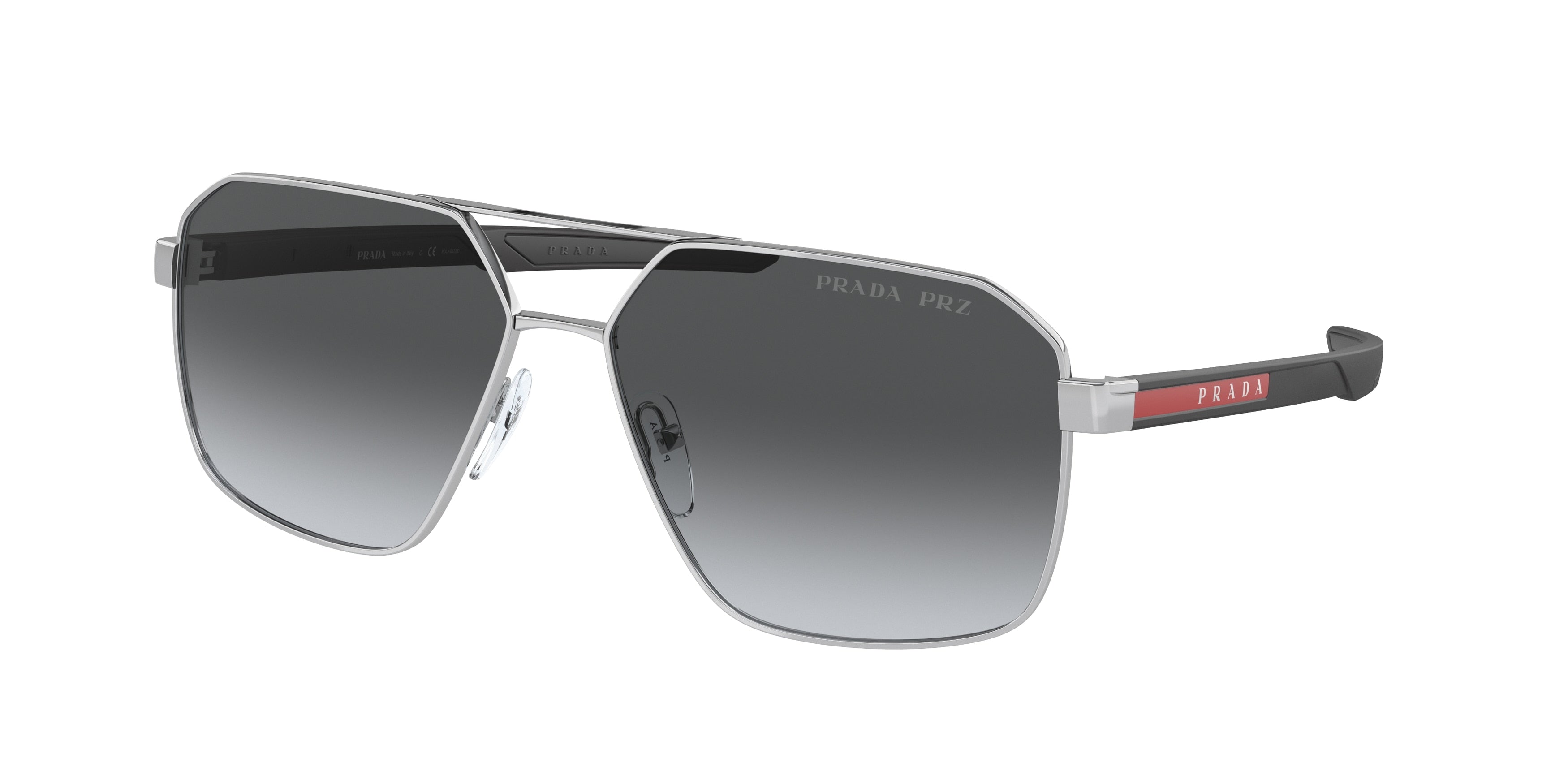 Prada linea best sale rossa sunglasses polarized