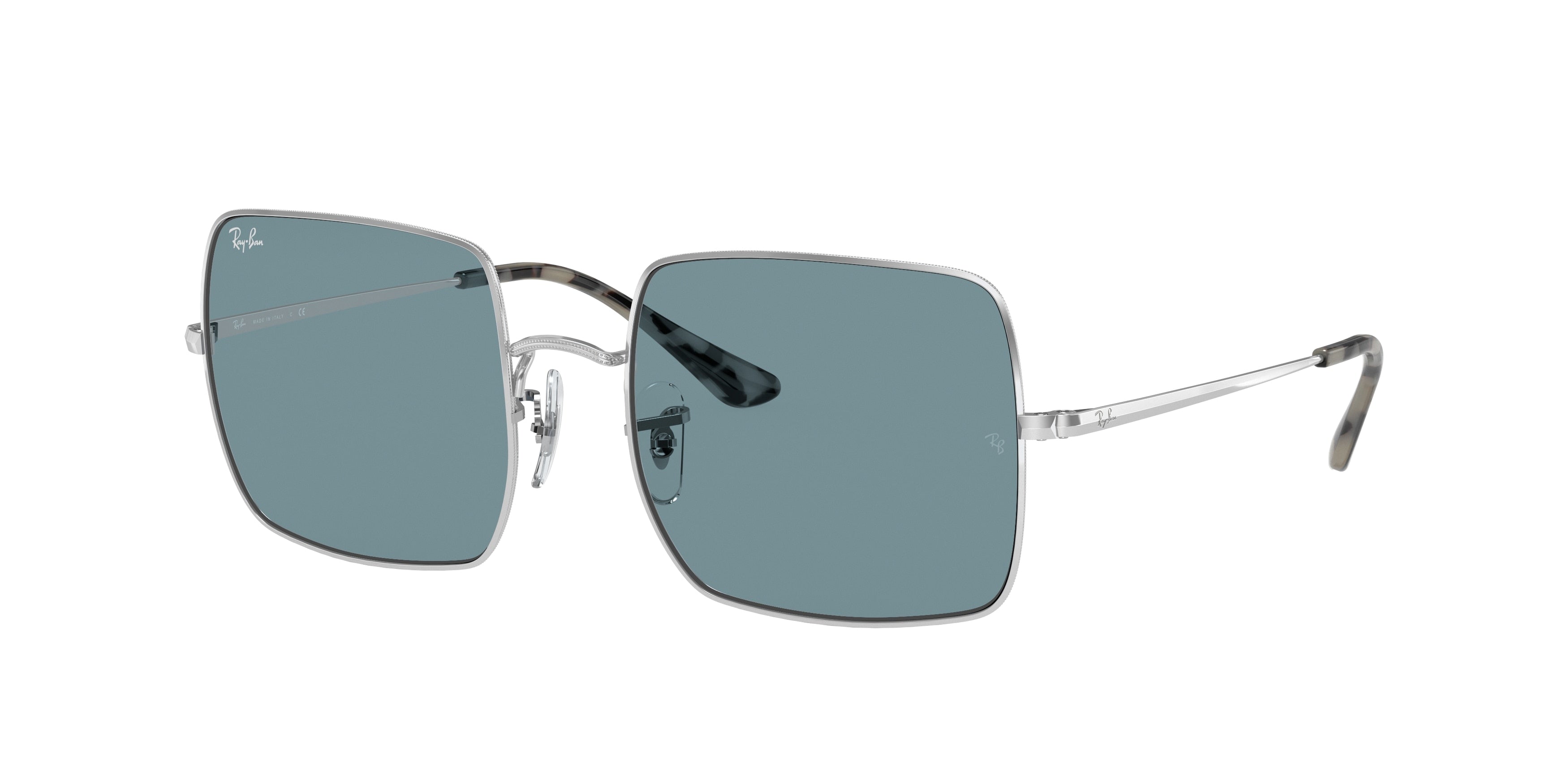 Ray-Ban SQUARE RB1971 Square Sunglasses  919756-Silver 54-145-19 - Color Map Silver