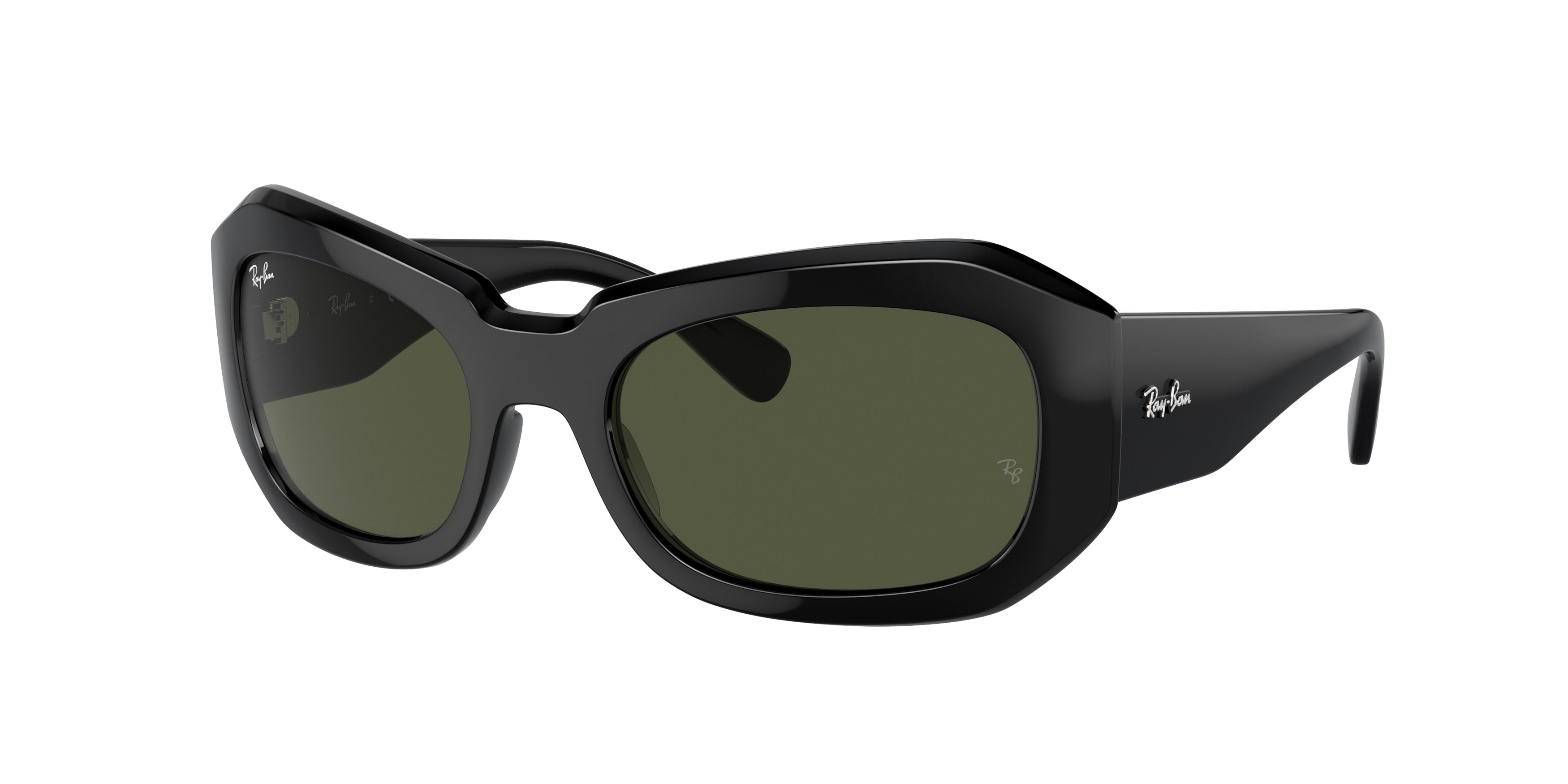 Ray-Ban BEATE RB2212 Pillow Sunglasses  901/31-Black 56-130-20 - Color Map Black