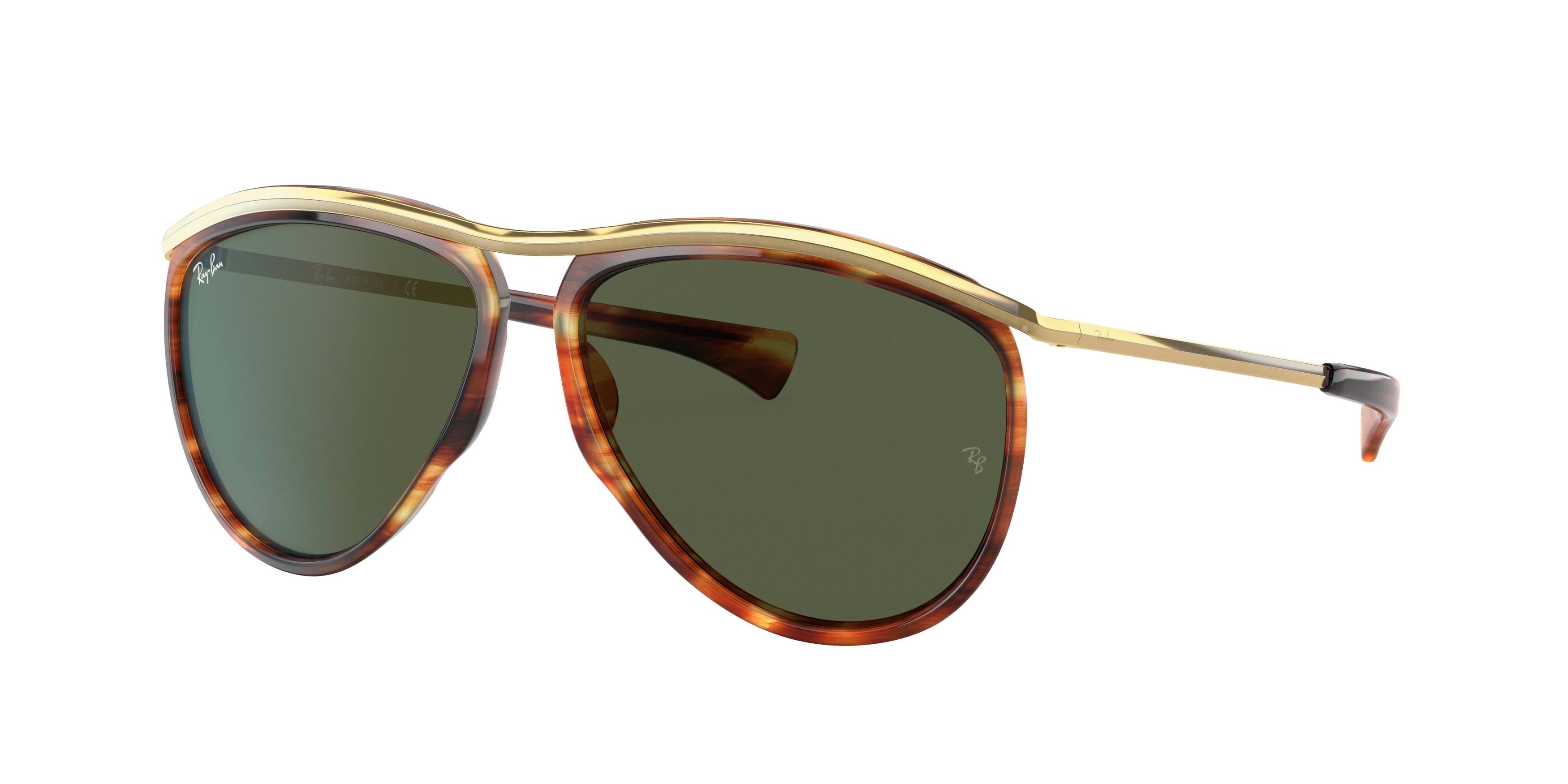 Ray-Ban OLYMPIAN AVIATOR RB2219 Pilot Sunglasses