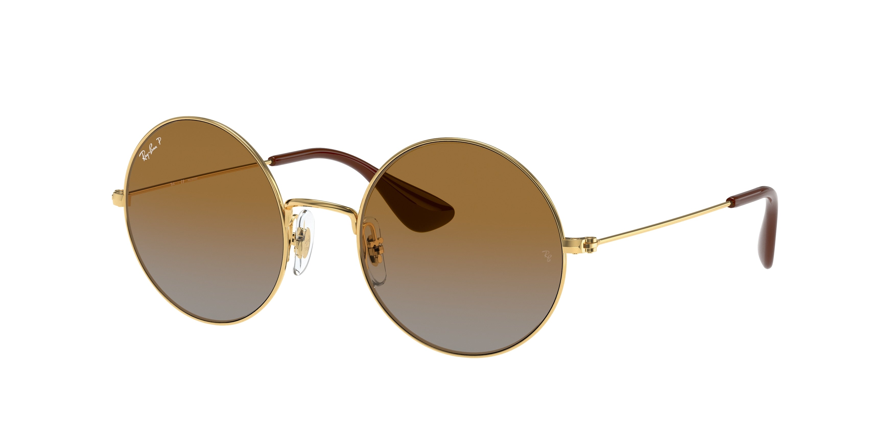 Ray-Ban JA-JO RB3592 Round Sunglasses  001/T5-Gold 55-145-20 - Color Map Gold