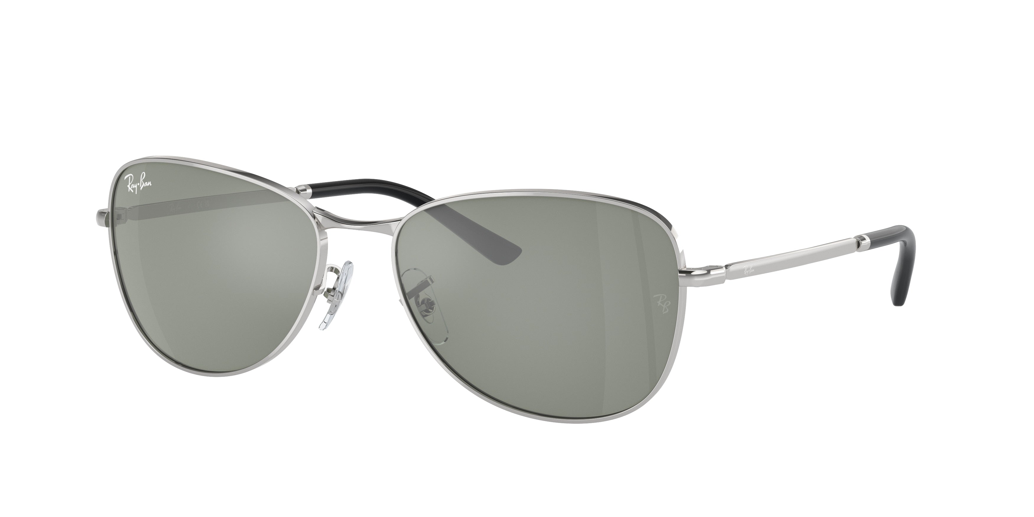 Ray-Ban RB3733 Pilot Sunglasses  003/40-Silver 59-145-17 - Color Map Silver