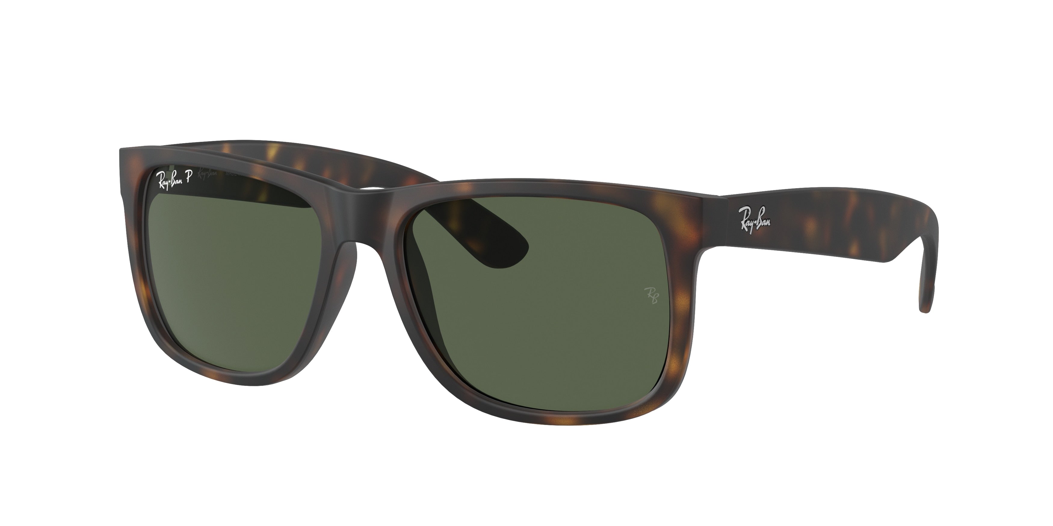 Ray-Ban JUSTIN RB4165F Square Sunglasses  865/9A-Havana 55-140-17 - Color Map Tortoise