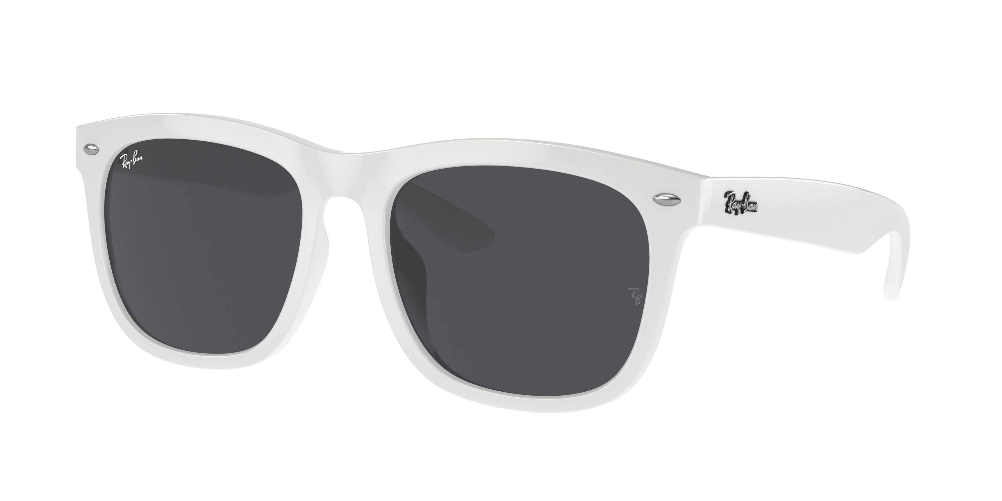 Ray-Ban RB4260D Square Sunglasses  671/87-White 57-145-19 - Color Map White