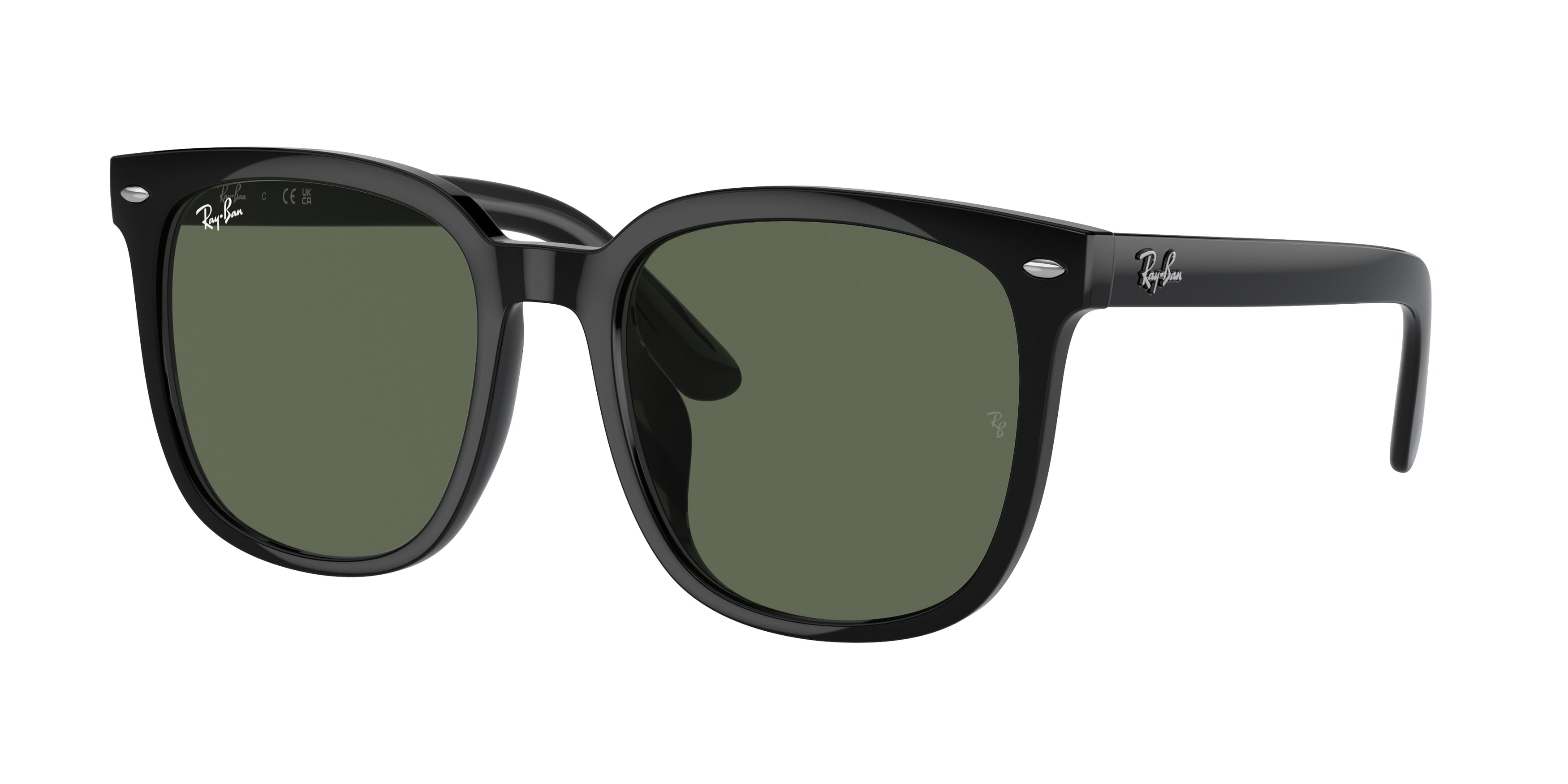 Ray-Ban RB4401D Square Sunglasses  601/71-Black 57-150-20 - Color Map Black