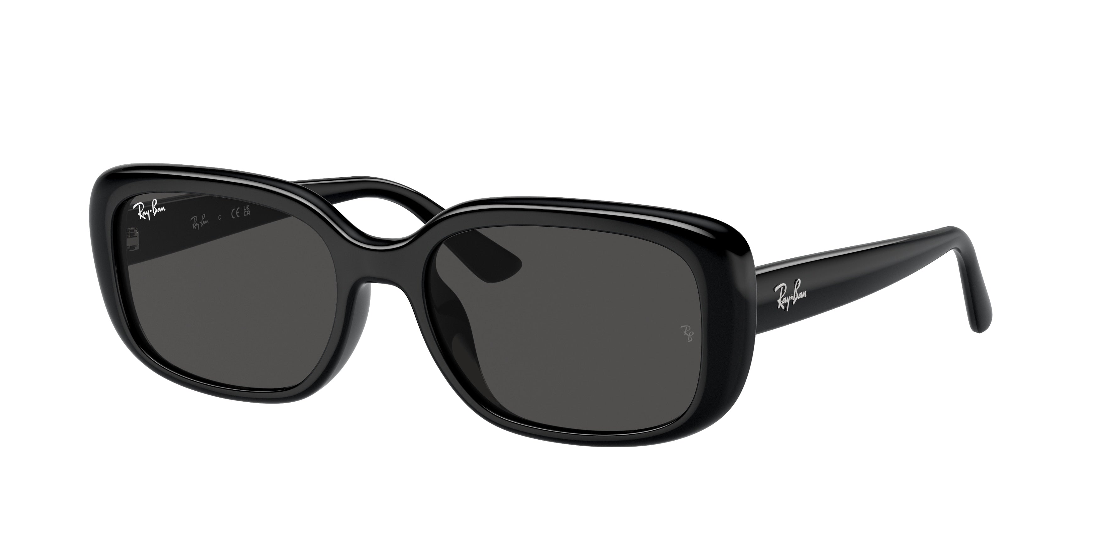 Ray-Ban RB4421D Pillow Sunglasses  667787-Black 56-145-18 - Color Map Black