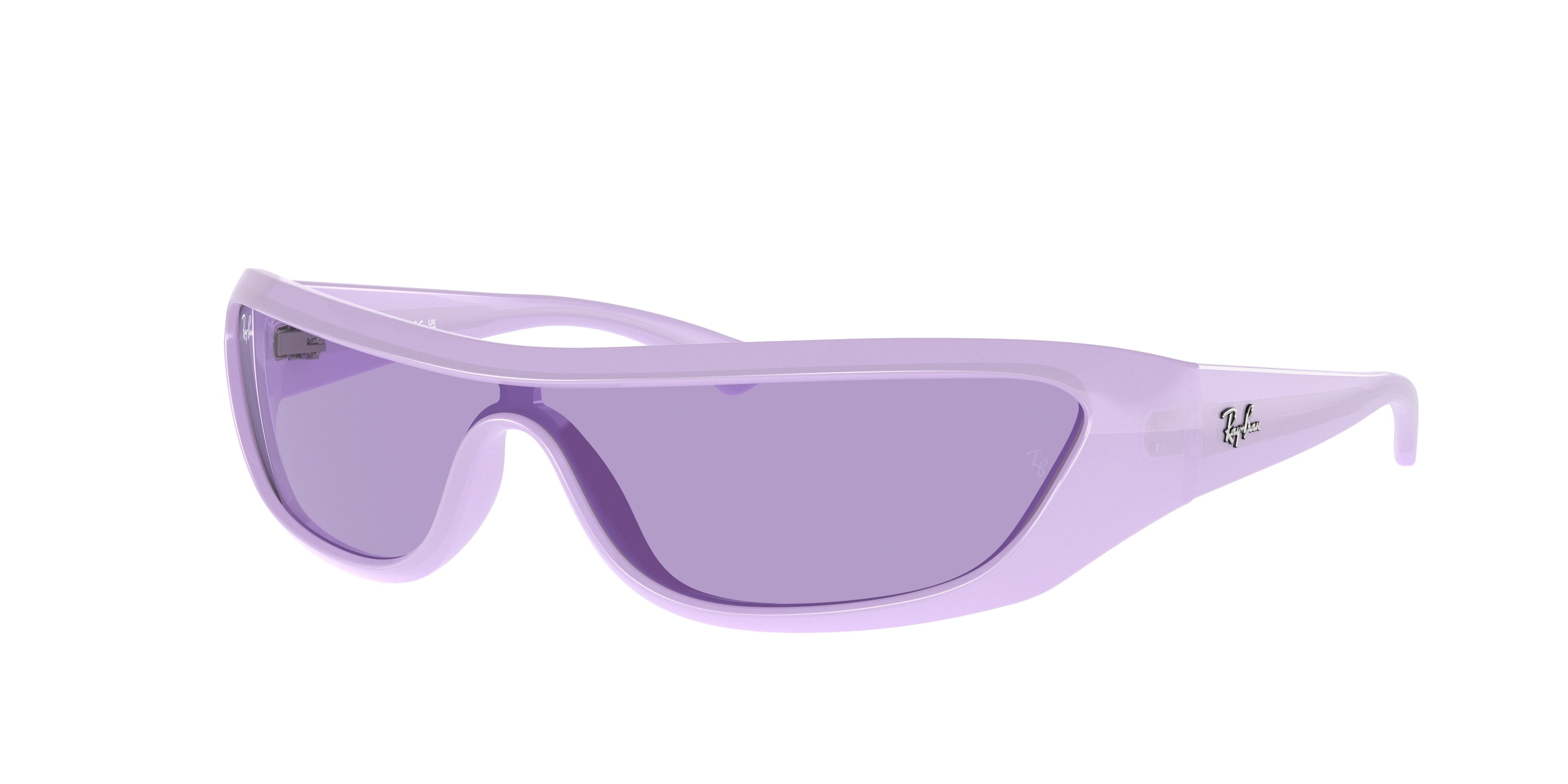 Ray-Ban XAN RB4431 Irregular Sunglasses  67581A-Lilac 34-120-134 - Color Map Violet