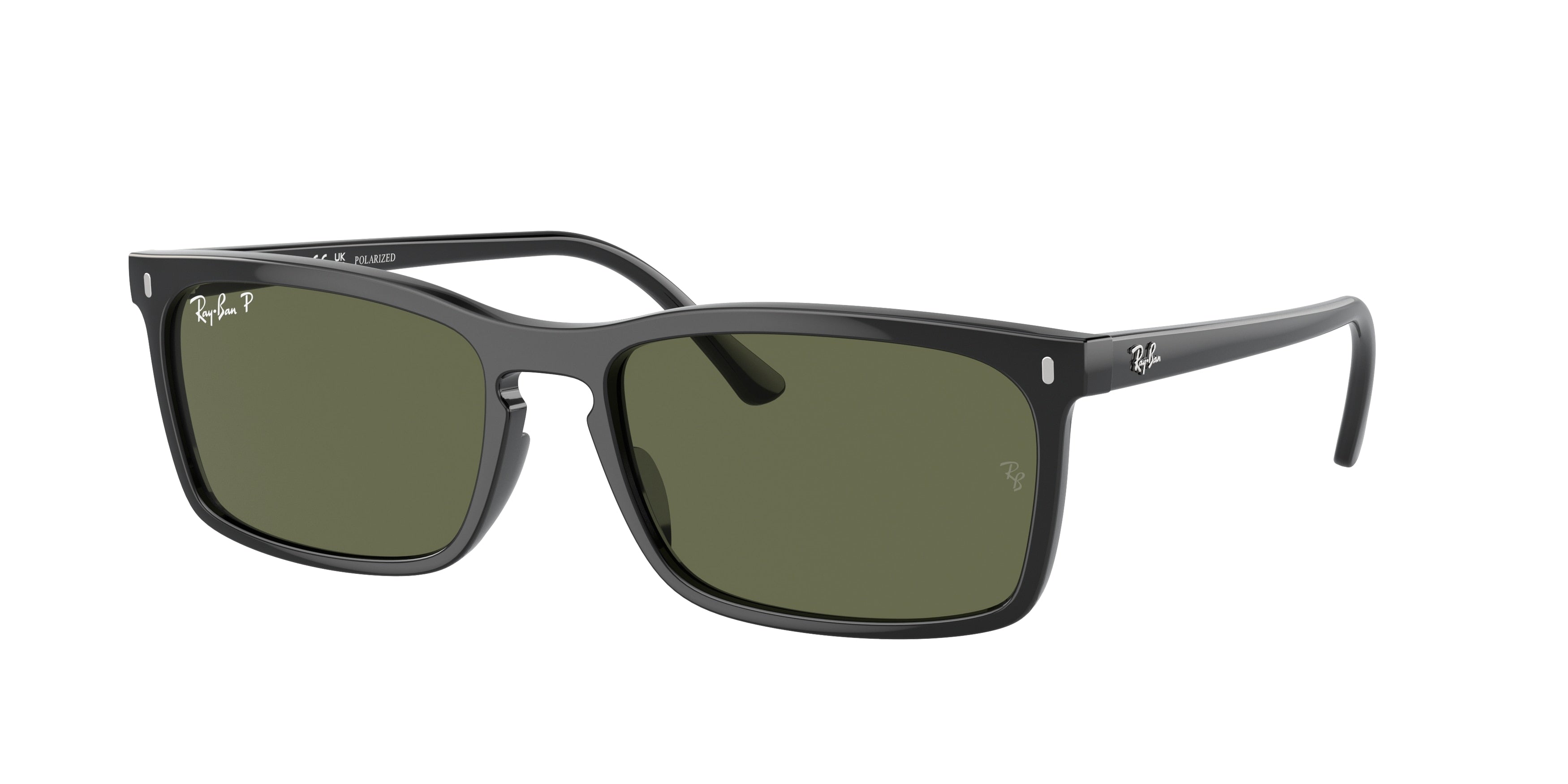 Ray-Ban RB4435 Rectangle Sunglasses  901/58-Black 59-145-18 - Color Map Black