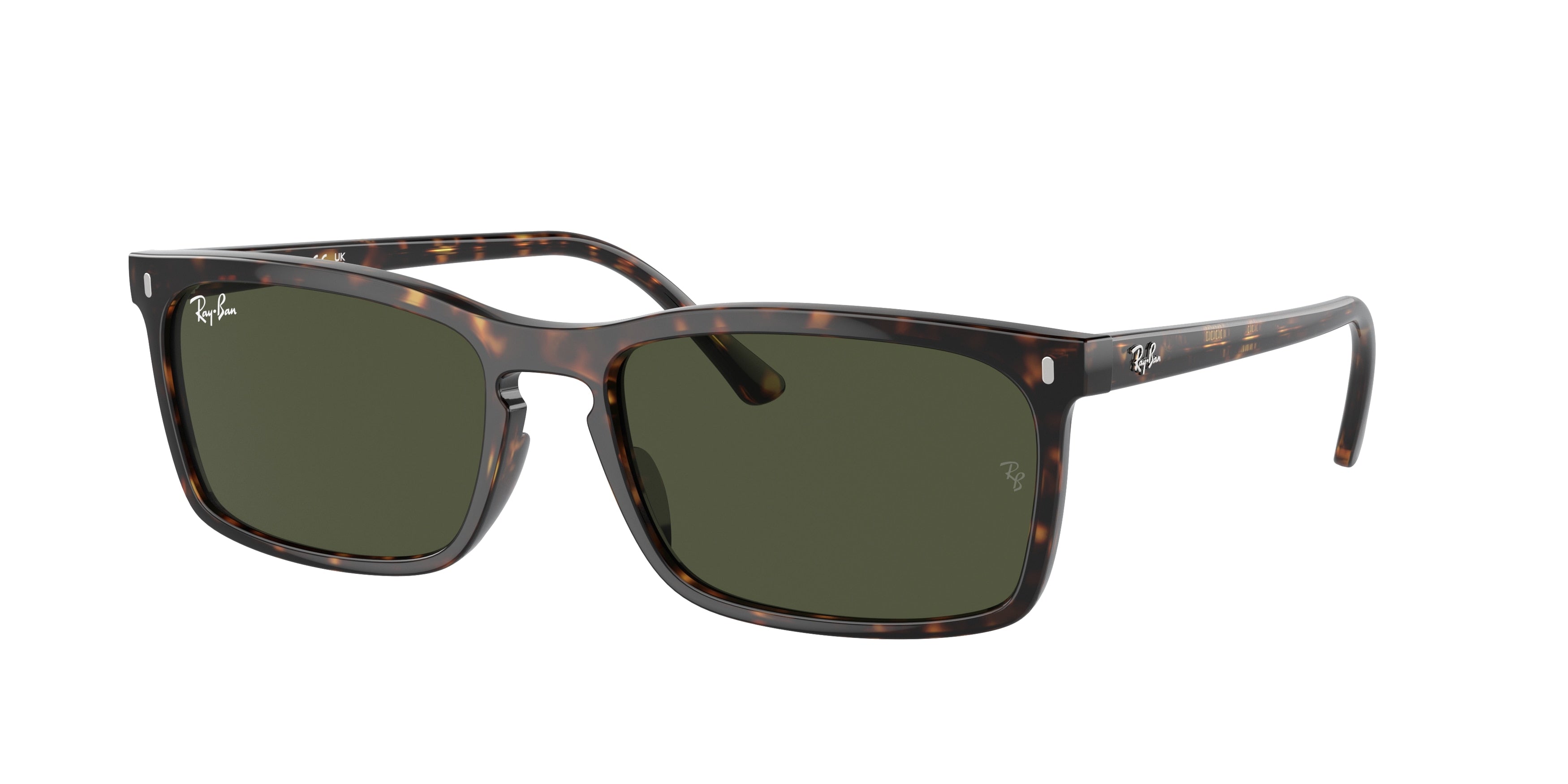 Ray-Ban RB4435 Rectangle Sunglasses  902/31-Havana 59-145-18 - Color Map Tortoise