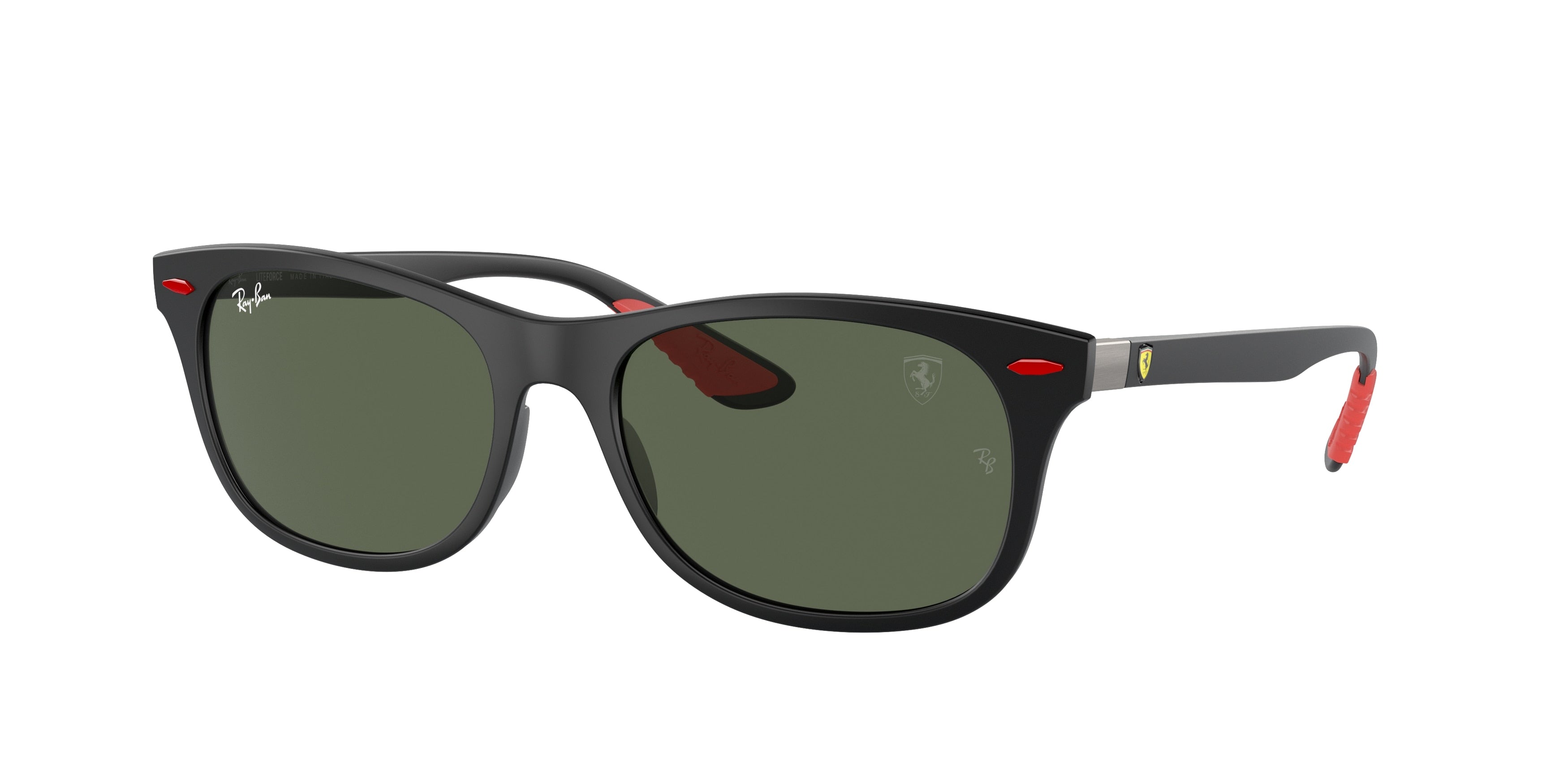 Ray-Ban RB4607M Square Sunglasses  F60271-Black 55-145-17 - Color Map Black