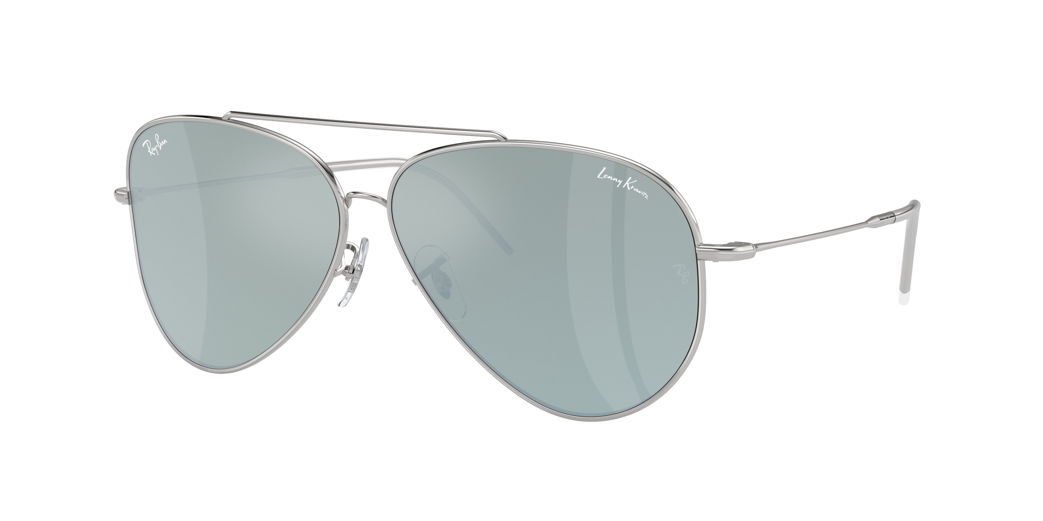 Ray-Ban AVIATOR REVERSE RBR0101S Pilot Sunglasses  003/30- 62-145-11 - Color Map Silver