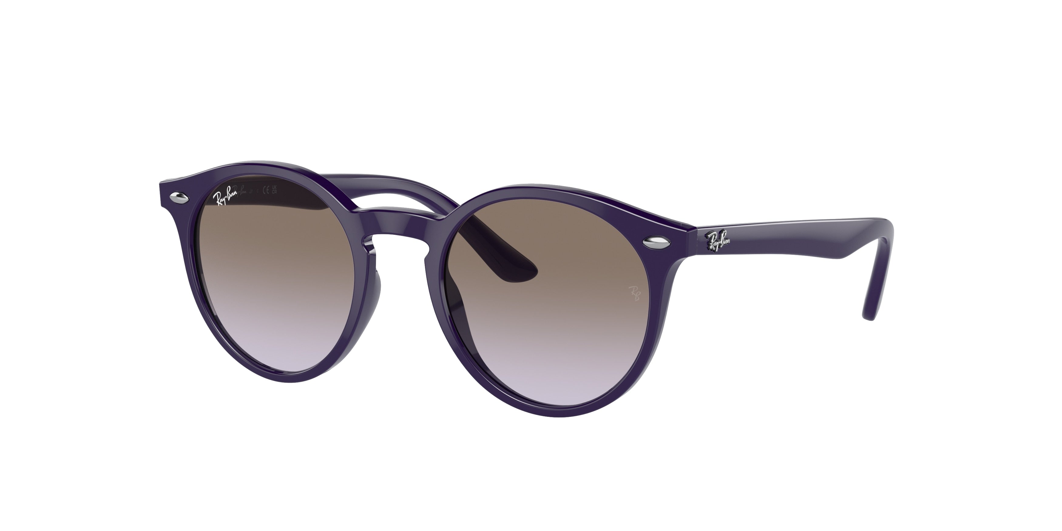 Ray-Ban Junior RJ9064S Phantos Sunglasses  71634Q-Violet 44-130-19 - Color Map Violet