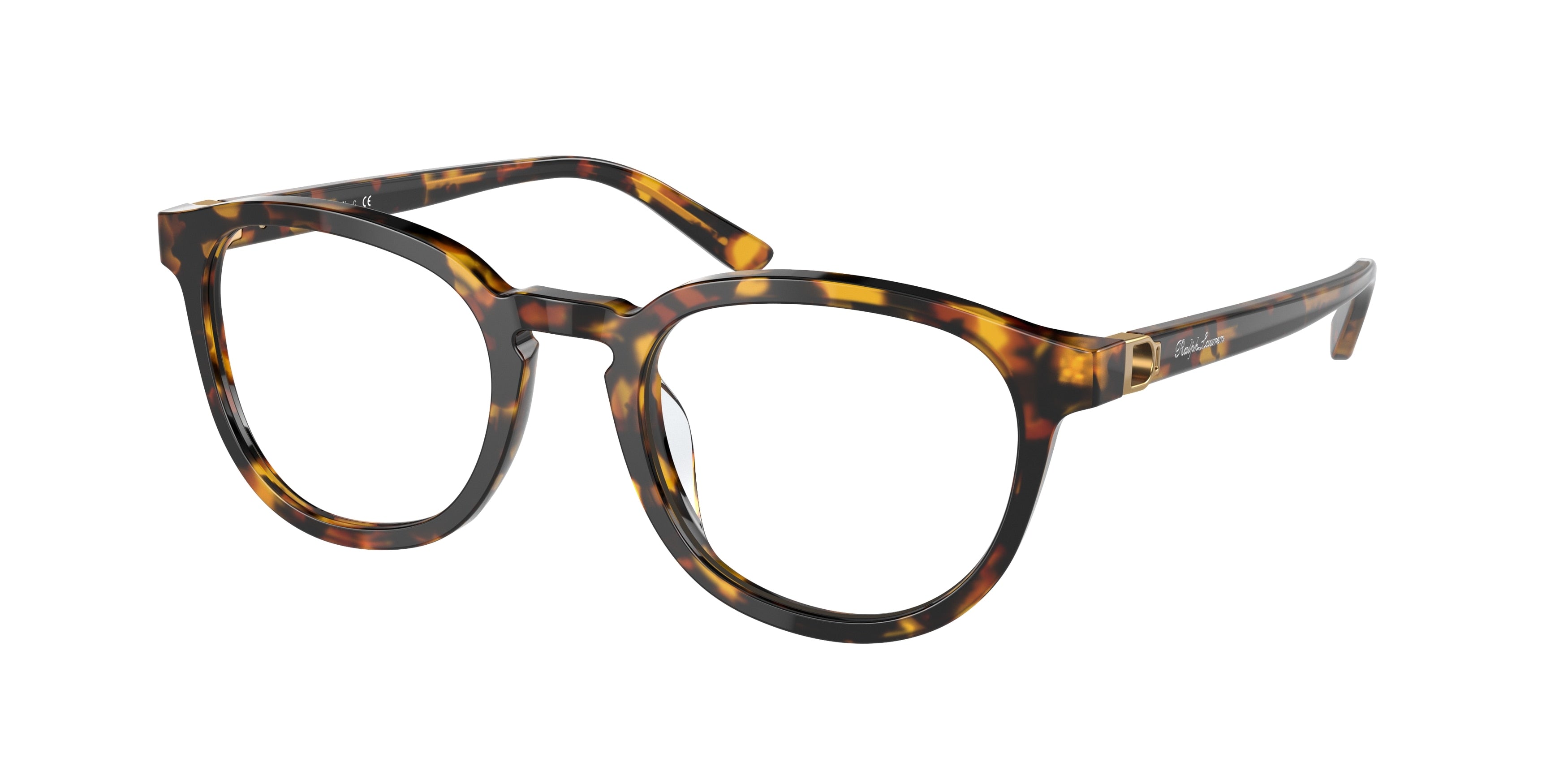 Ralph Lauren RL6224U Phantos Eyeglasses  5134-Shiny Antique Havana 49-145-21 - Color Map Tortoise