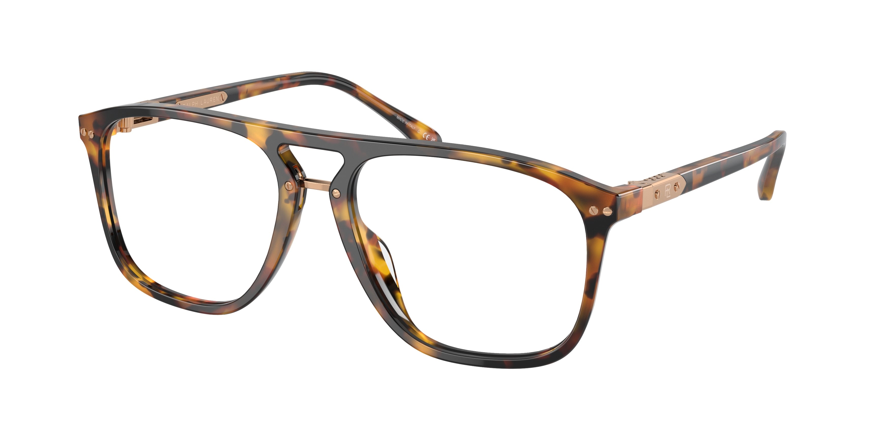 Ralph Lauren RL6241U Square Eyeglasses  5134-Antique Havana 56-145-17 - Color Map Tortoise