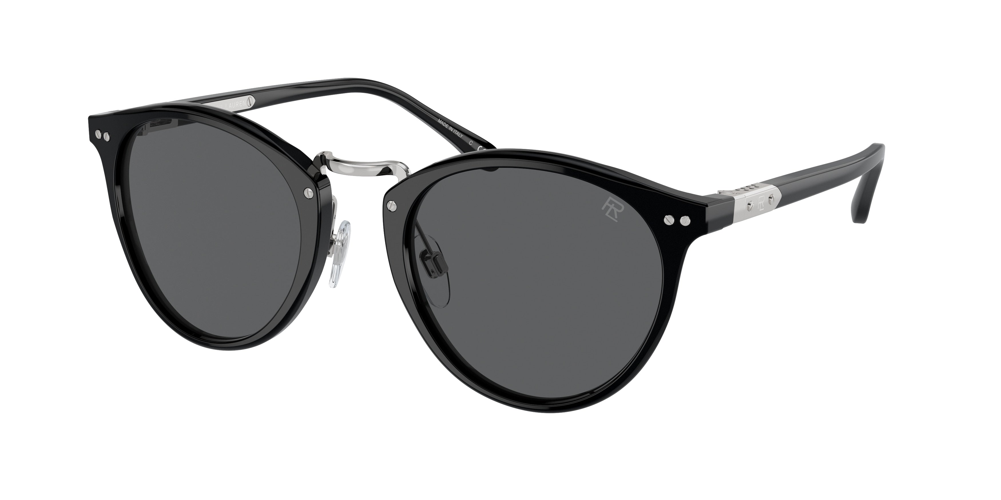 Ralph Lauren THE QUINCY RL8223 Phantos Sunglasses  5001B1-Black 53-145-22 - Color Map Black