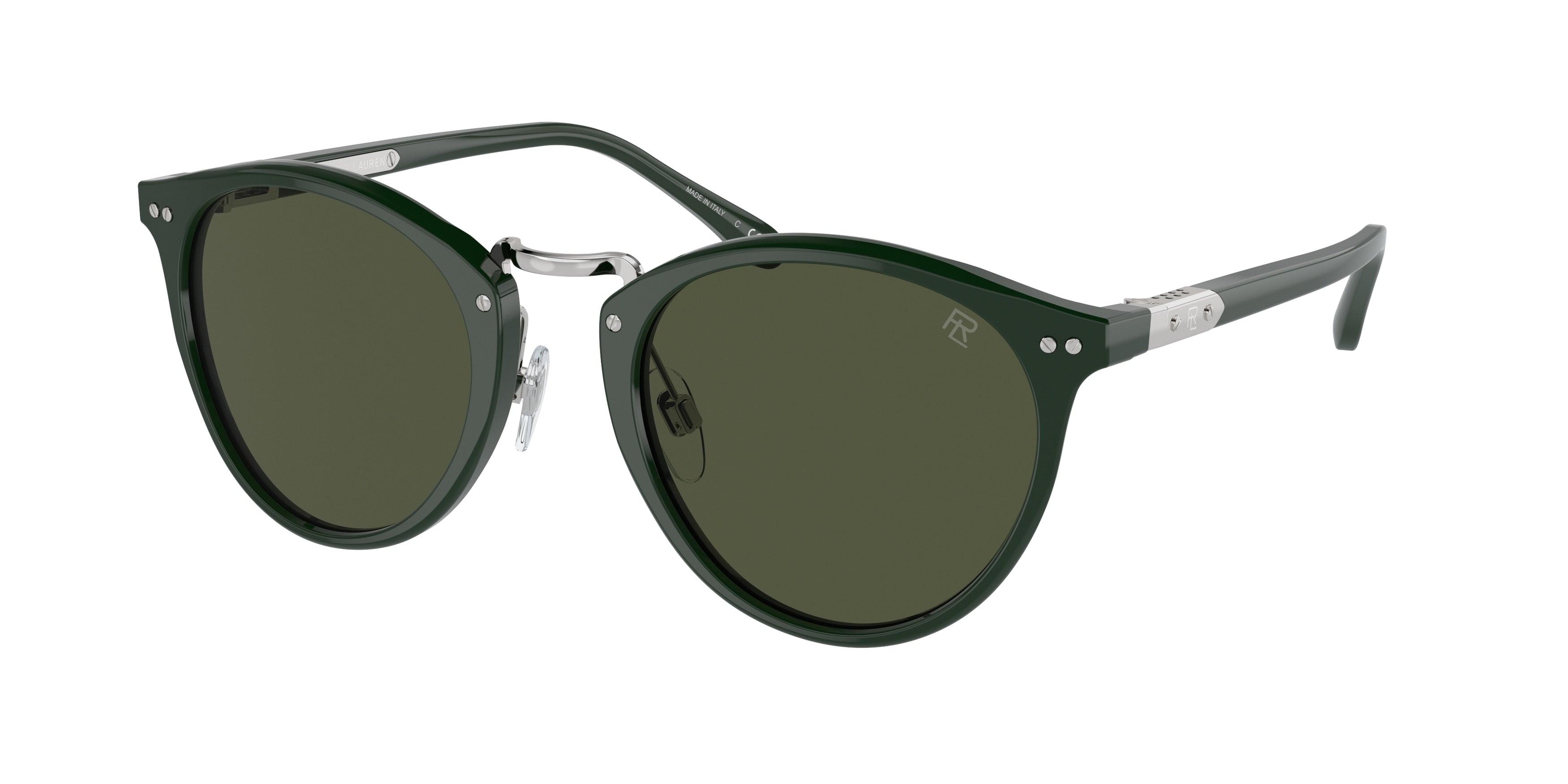 Ralph Lauren THE QUINCY RL8223 Phantos Sunglasses  614031-Forest Green 53-145-22 - Color Map Green