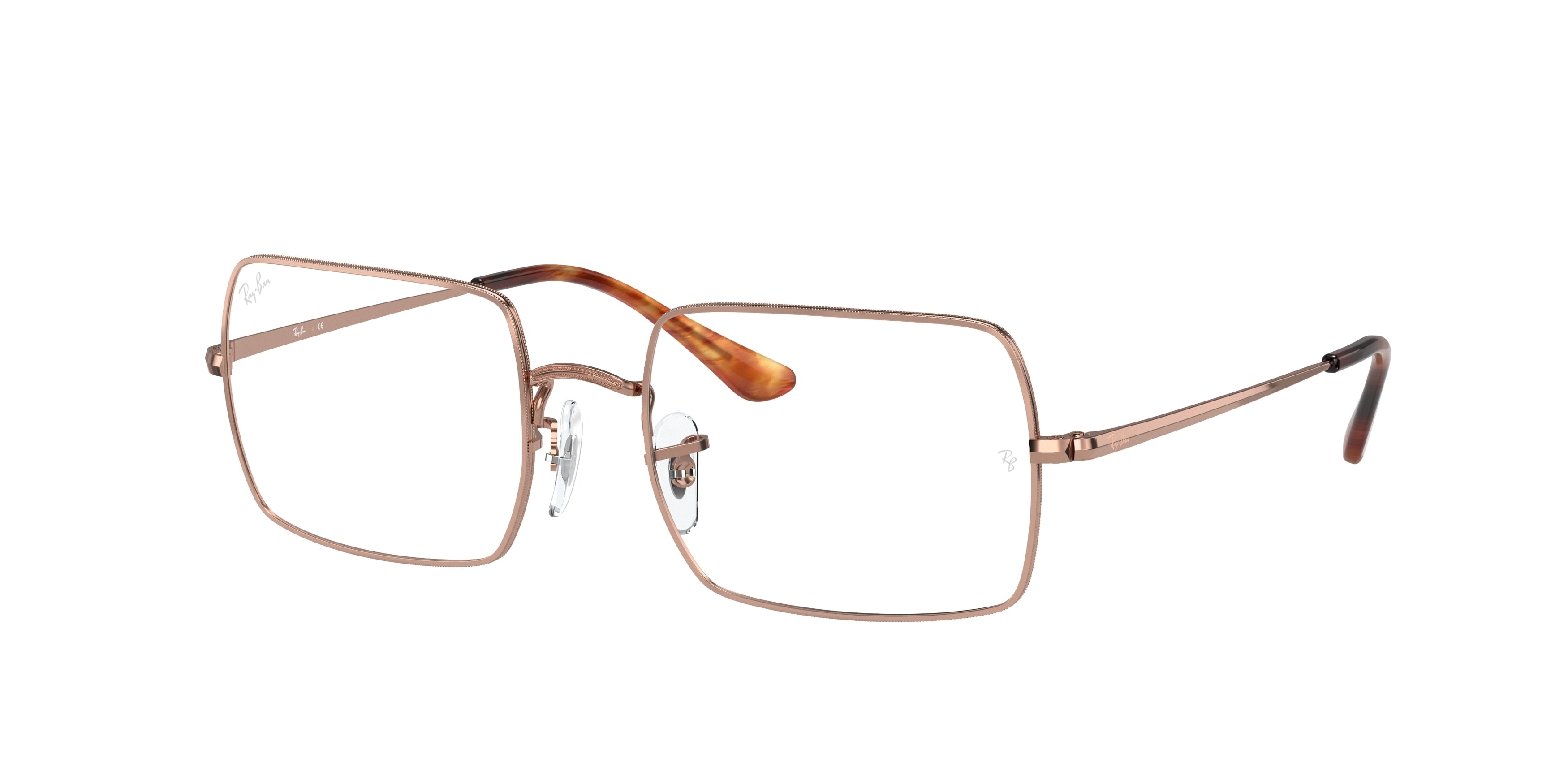 Ray-Ban Optical RECTANGLE RX1969V Rectangle Eyeglasses  2943-Copper 54-145-19 - Color Map Copper