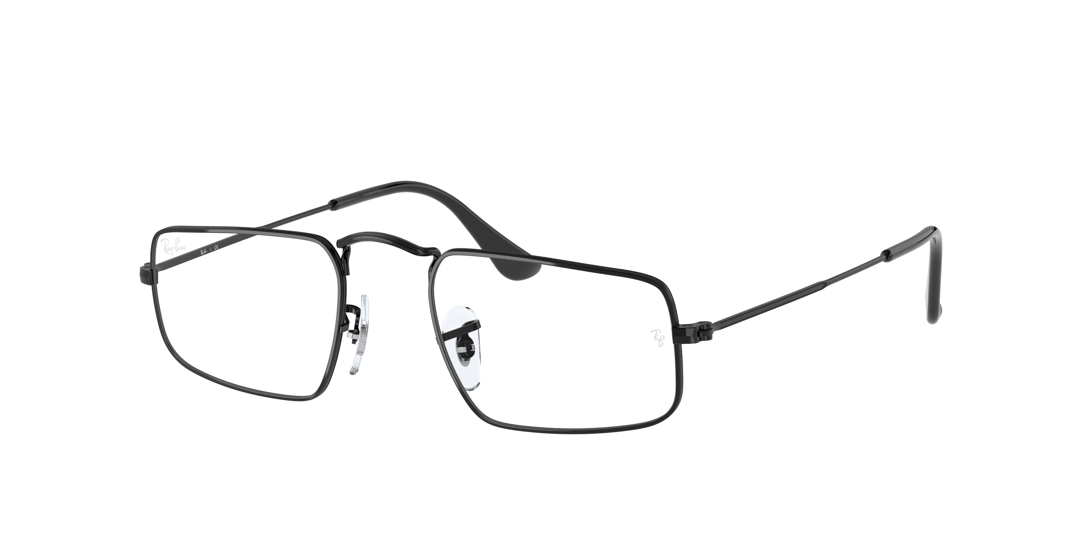 Ray-Ban Optical JULIE RX3957V Rectangle Eyeglasses  2509-Black 46-140-20 - Color Map Black