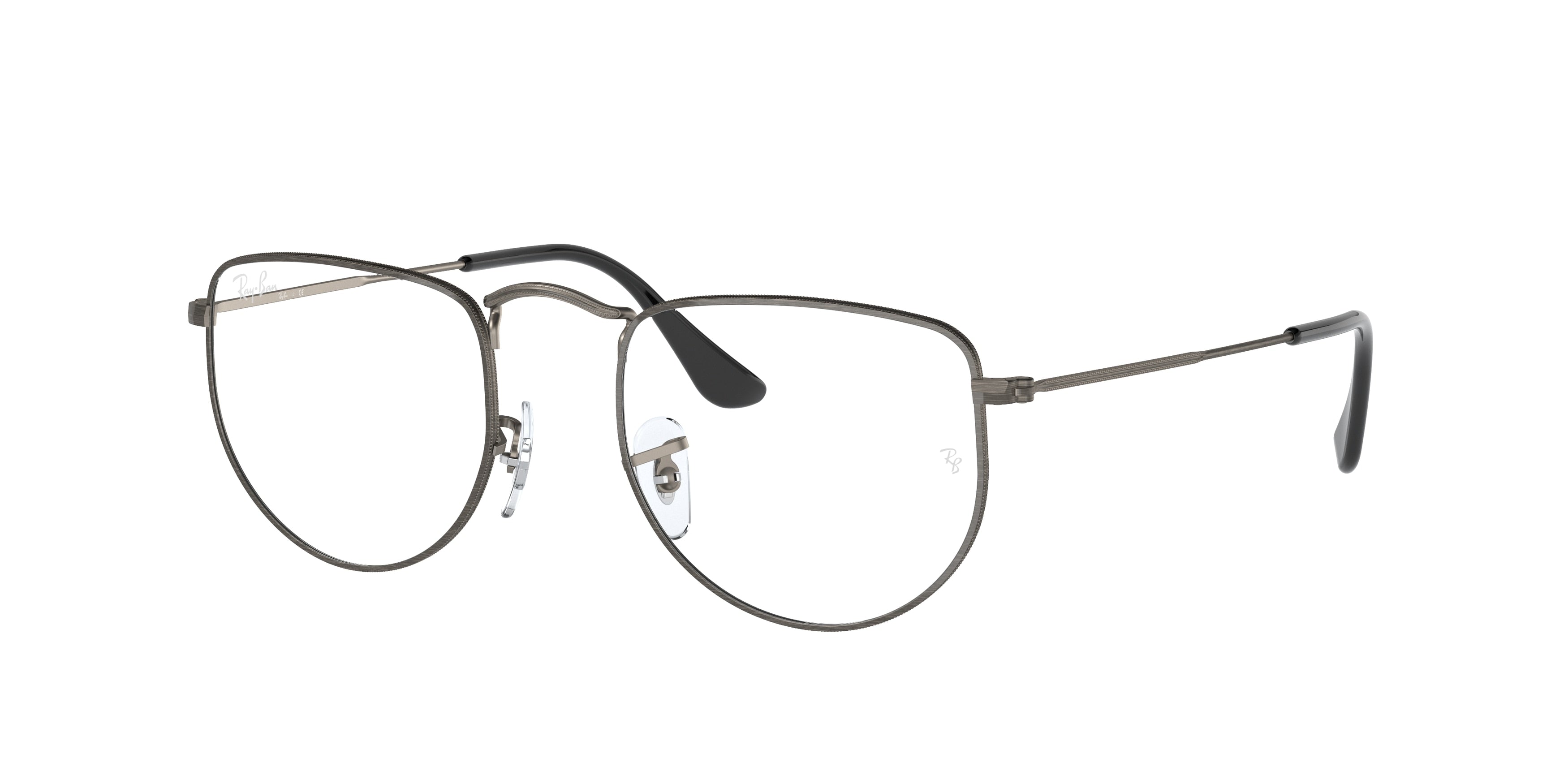 Ray-Ban Optical ELON RX3958V Irregular Eyeglasses  3118-Gunmetal 47-140-20 - Color Map Grey