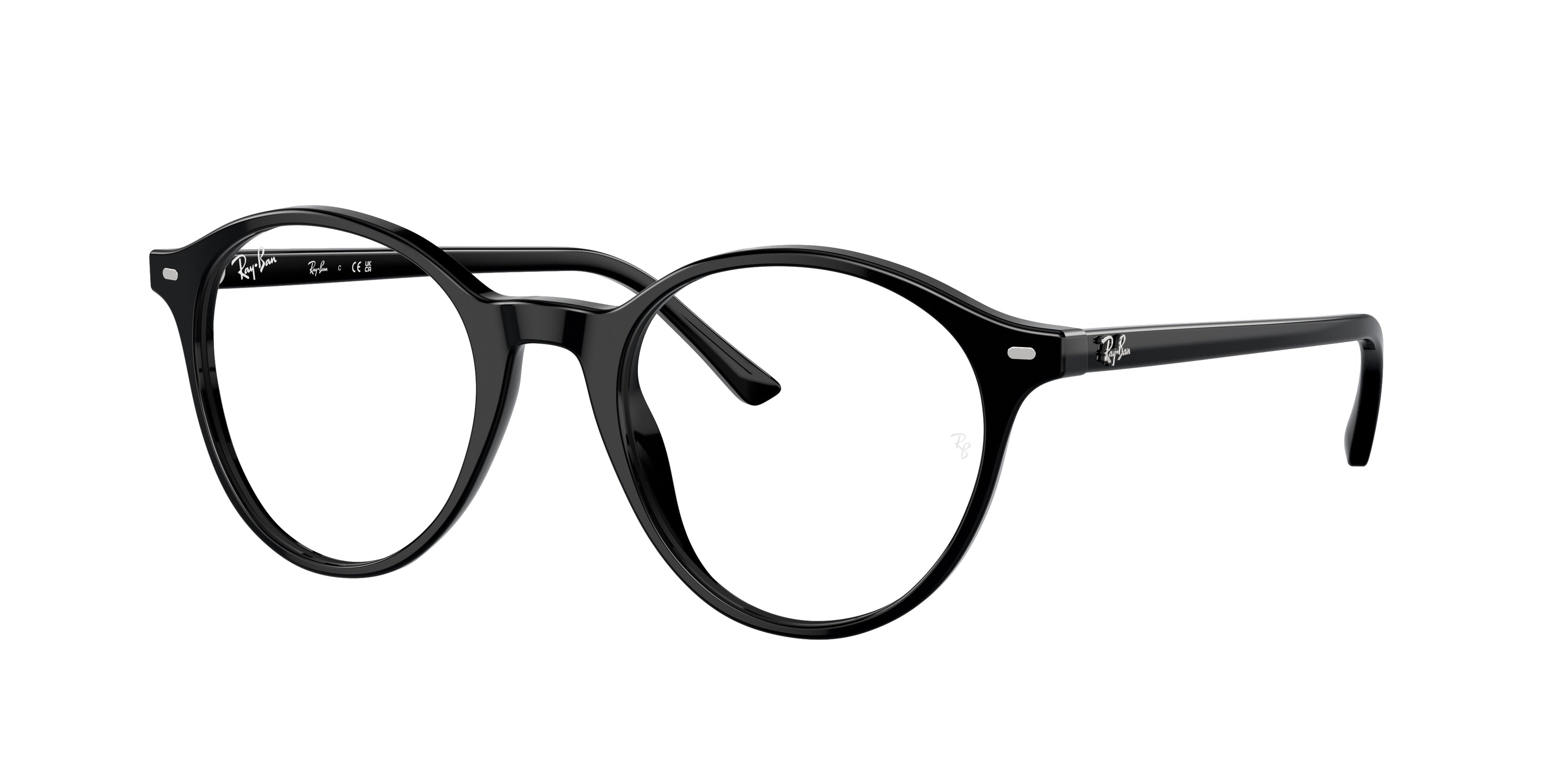 Ray-Ban Optical BERNARD RX5430F Phantos Eyeglasses  2000-Black 51-145-21 - Color Map Black