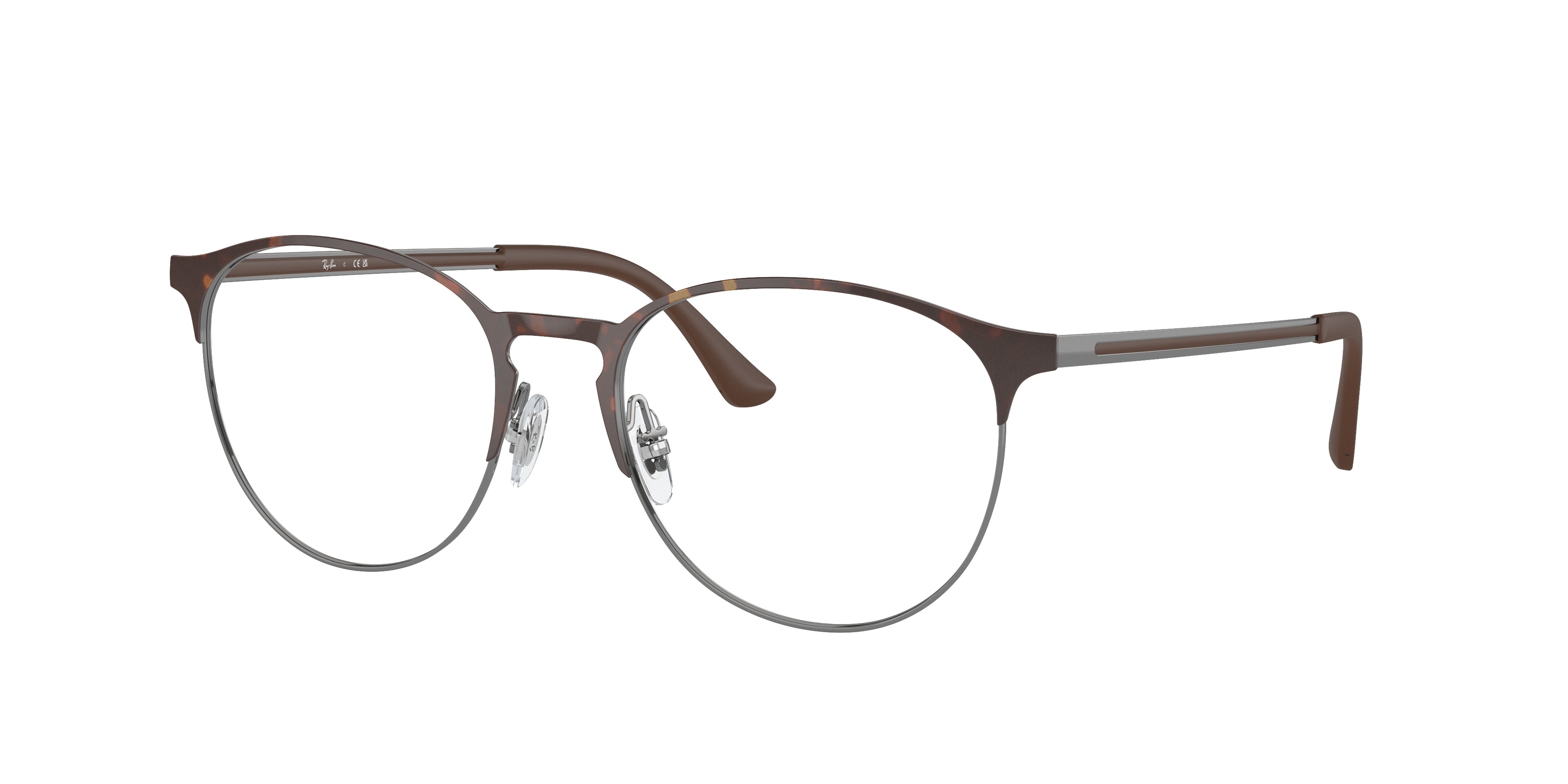 Ray-Ban Optical RX6375 Phantos Eyeglasses  3172-Havana On Gunmetal 53-145-18 - Color Map Tortoise