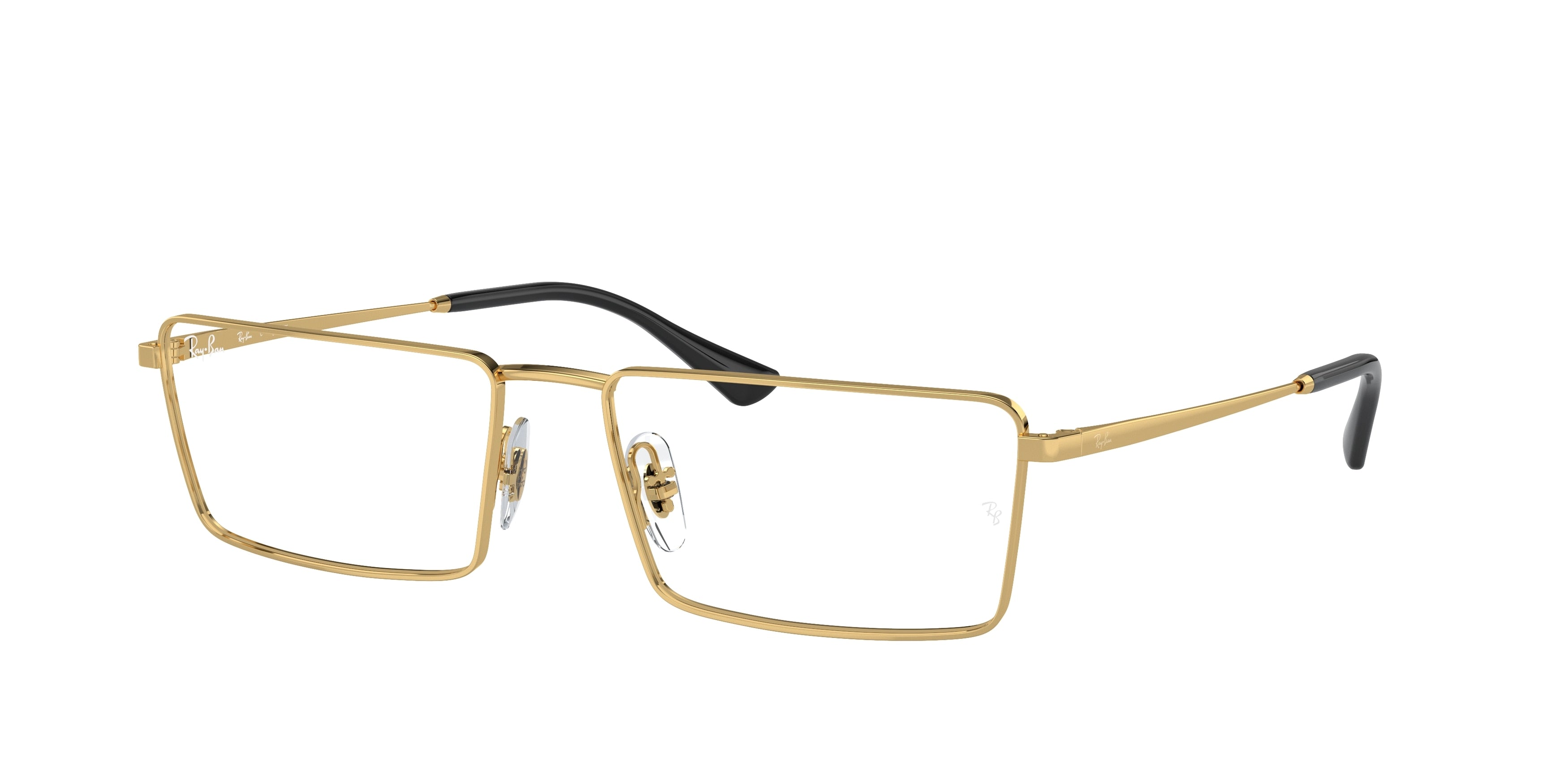 Ray-Ban Optical EMY RX6541 Rectangle Eyeglasses  2500-Gold 58-145-17 - Color Map Gold