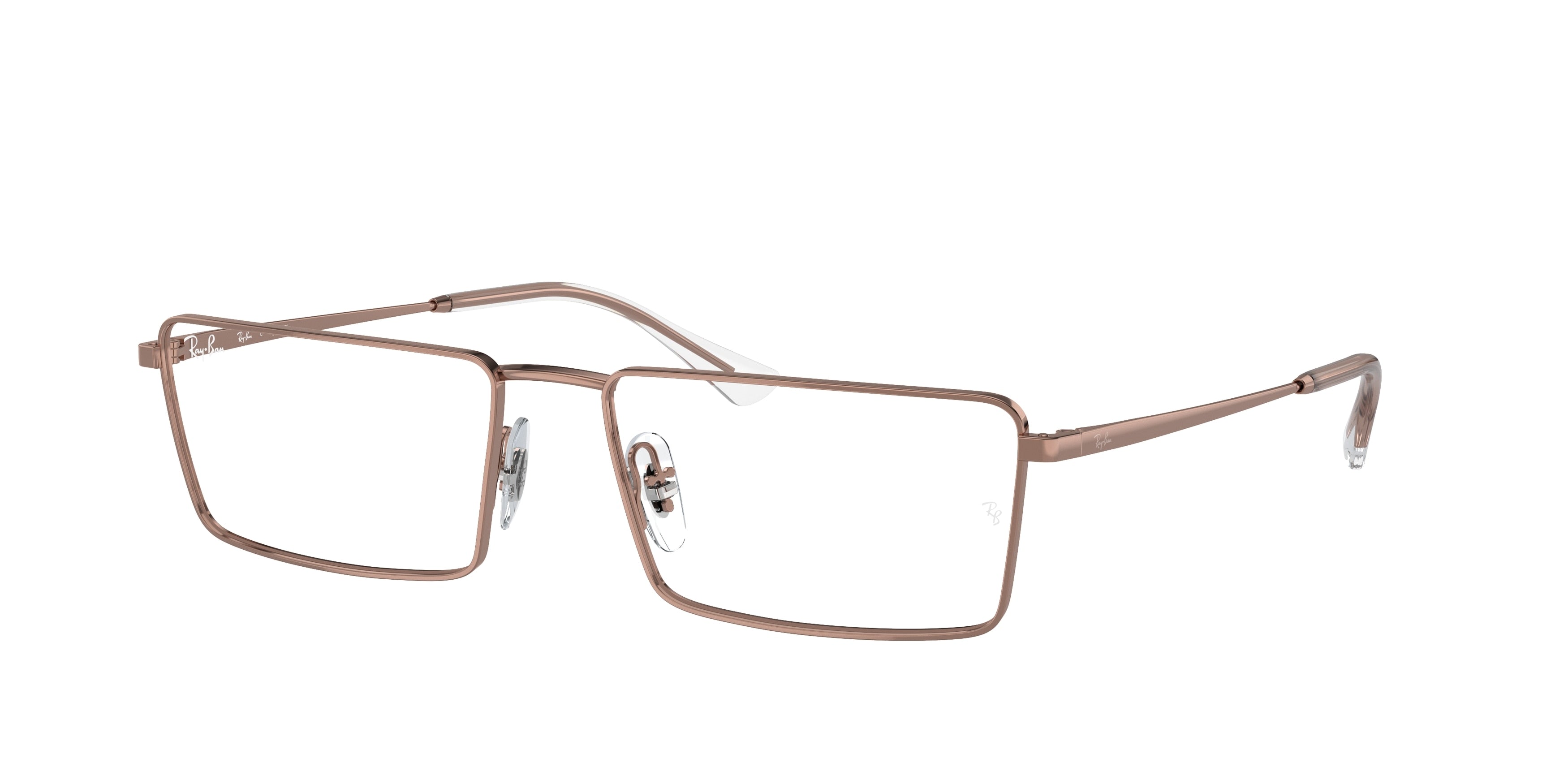 Ray-Ban Optical EMY RX6541 Rectangle Eyeglasses  2943-Copper 58-145-17 - Color Map Copper