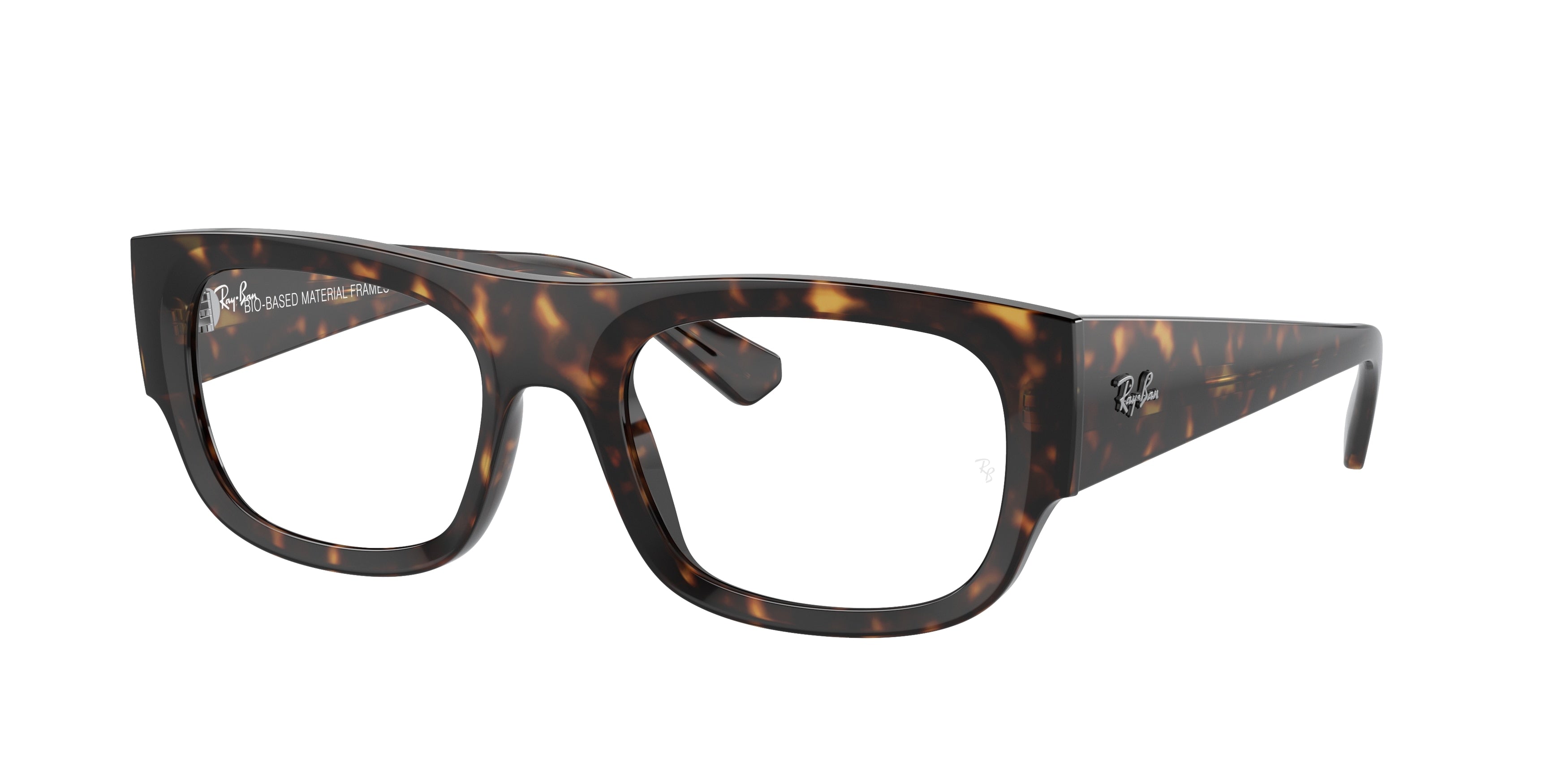 Ray-Ban Optical KRISTIN RX7218 Rectangle Eyeglasses  8320-Havana 54-140-20 - Color Map Tortoise