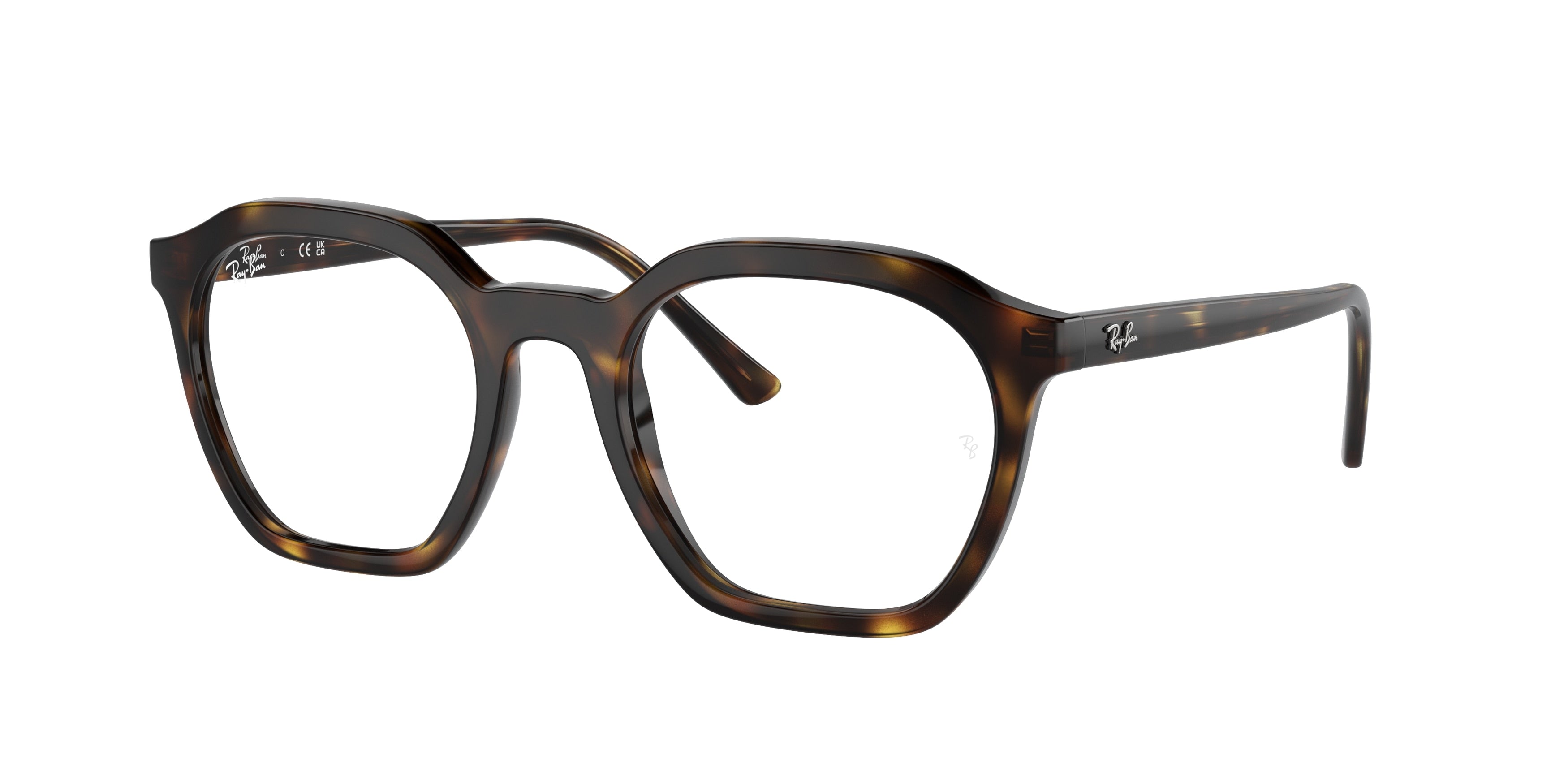 Ray-Ban Optical ALICE RX7238F Irregular Eyeglasses  2012-Havana 52-145-21 - Color Map Tortoise