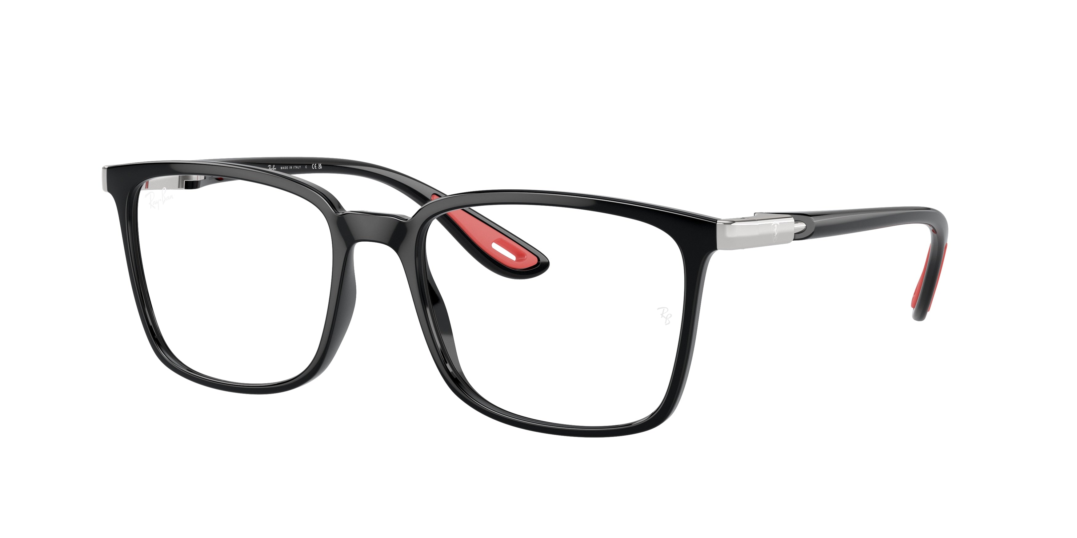 Ray-Ban Optical RX7240M Square Eyeglasses  F601-Black 54-145-18 - Color Map Black