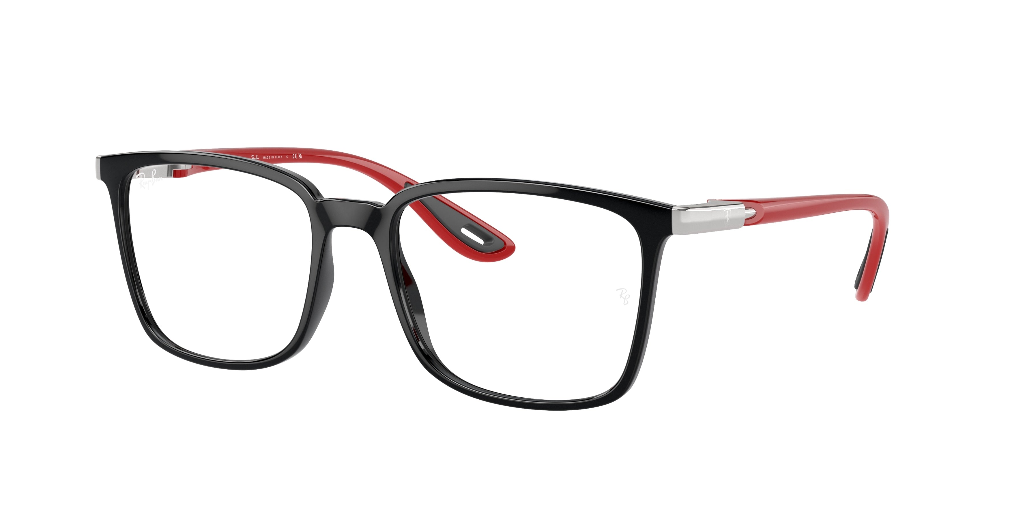 Ray-Ban Optical RX7240M Square Eyeglasses  F644-Black 54-145-18 - Color Map Black