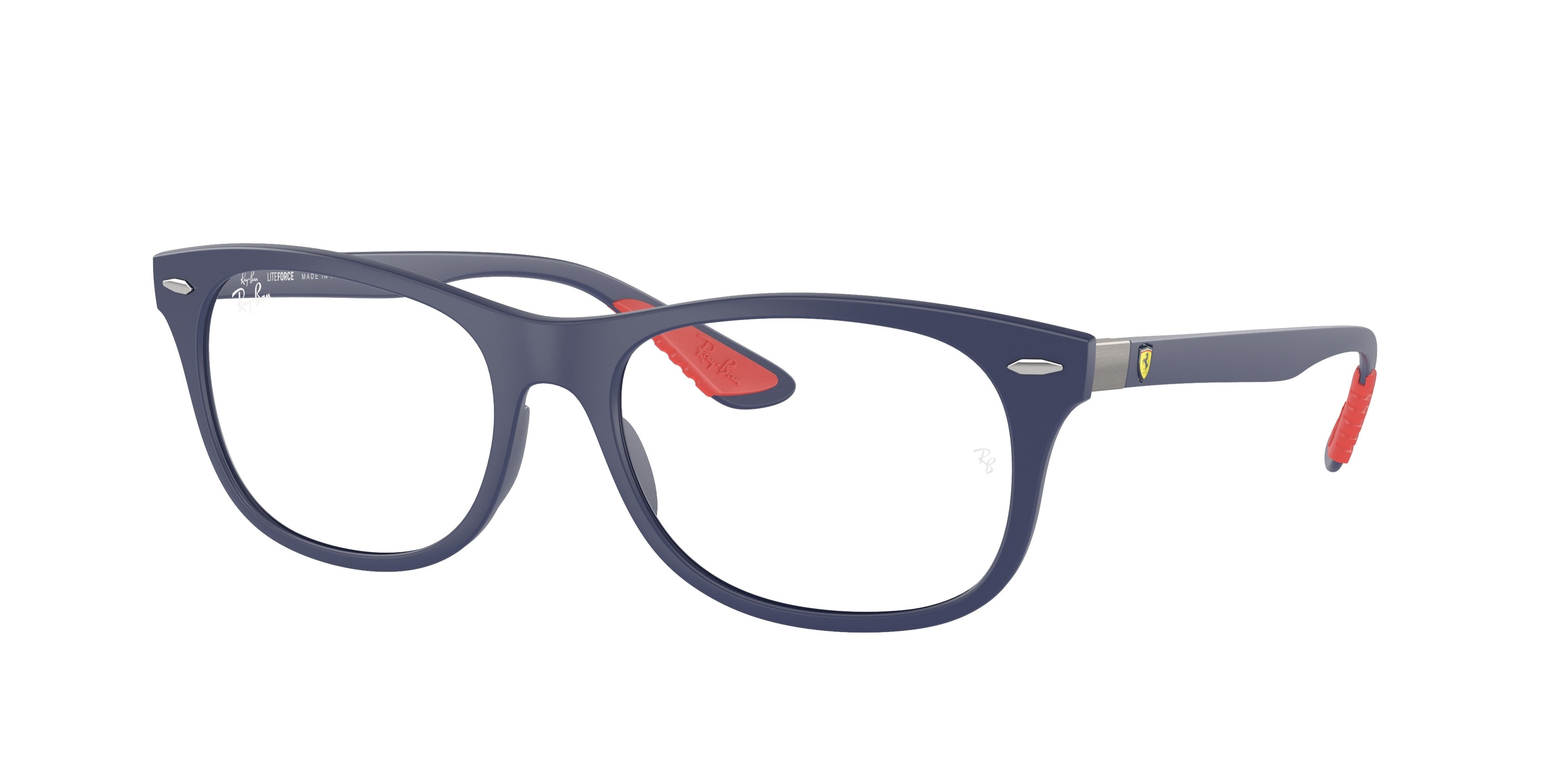 Ray-Ban Optical RX7307M Square Eyeglasses  F604-Blue 55-145-17 - Color Map Blue