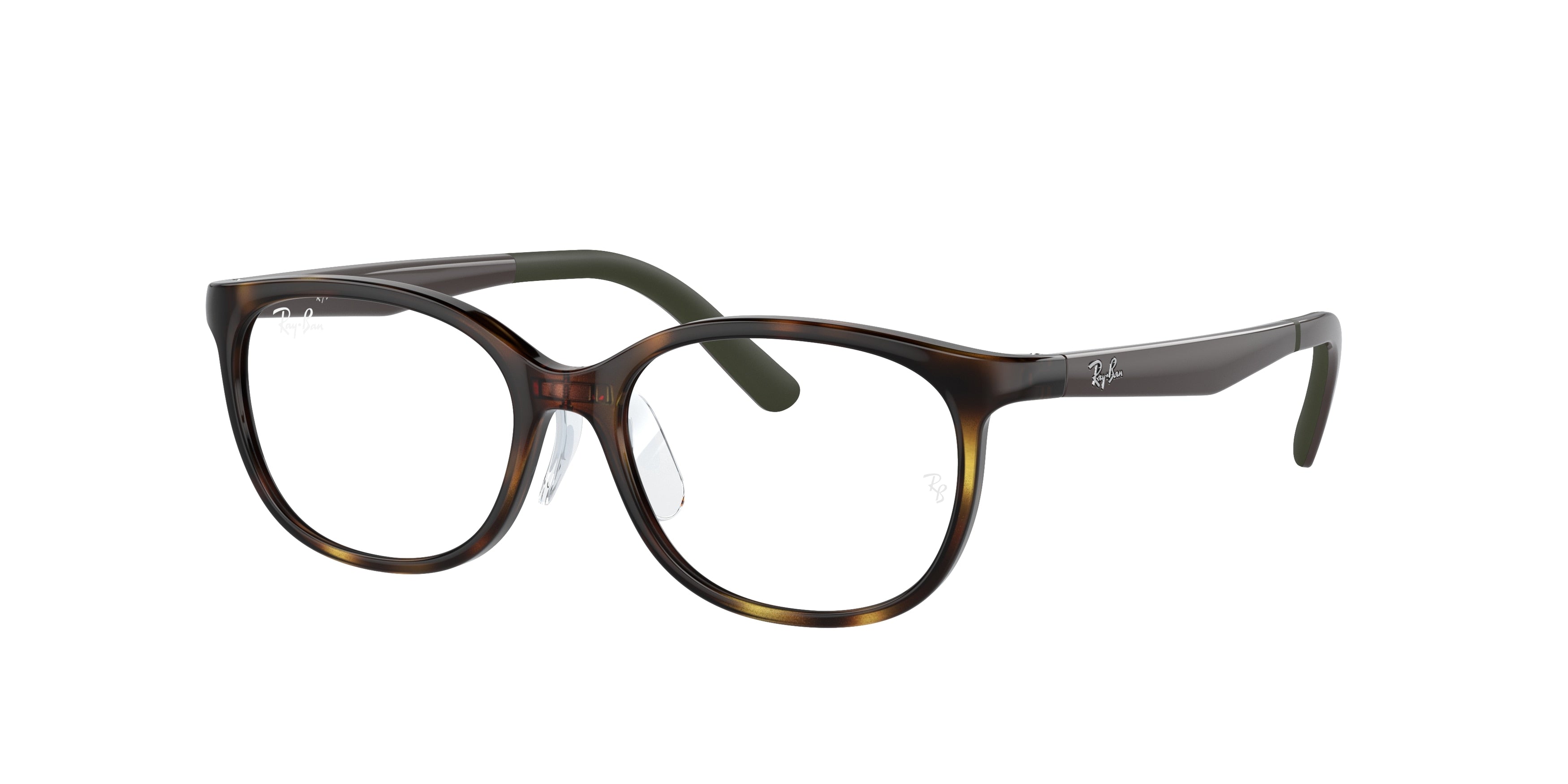 Ray-Ban Junior Vista RY1614D Pillow Eyeglasses  3863-Havana 49-140-15 - Color Map Tortoise