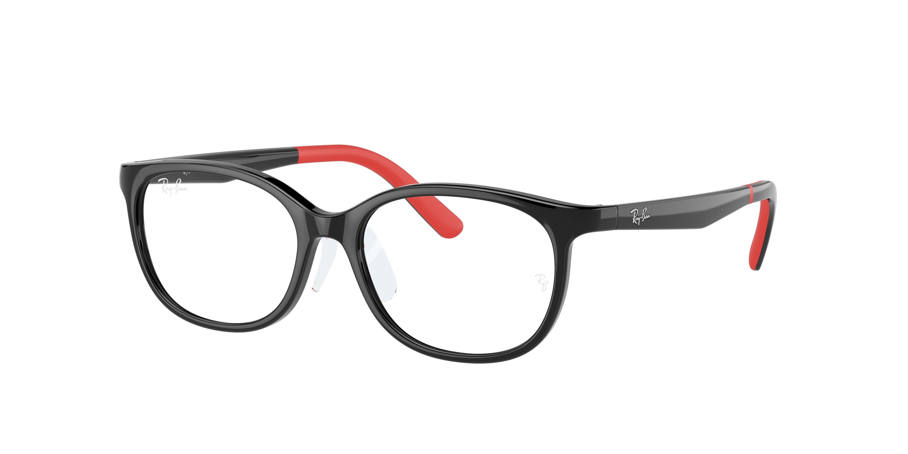 Ray-Ban Junior Vista RY1614D Pillow Eyeglasses  3876-Black 49-140-15 - Color Map Black