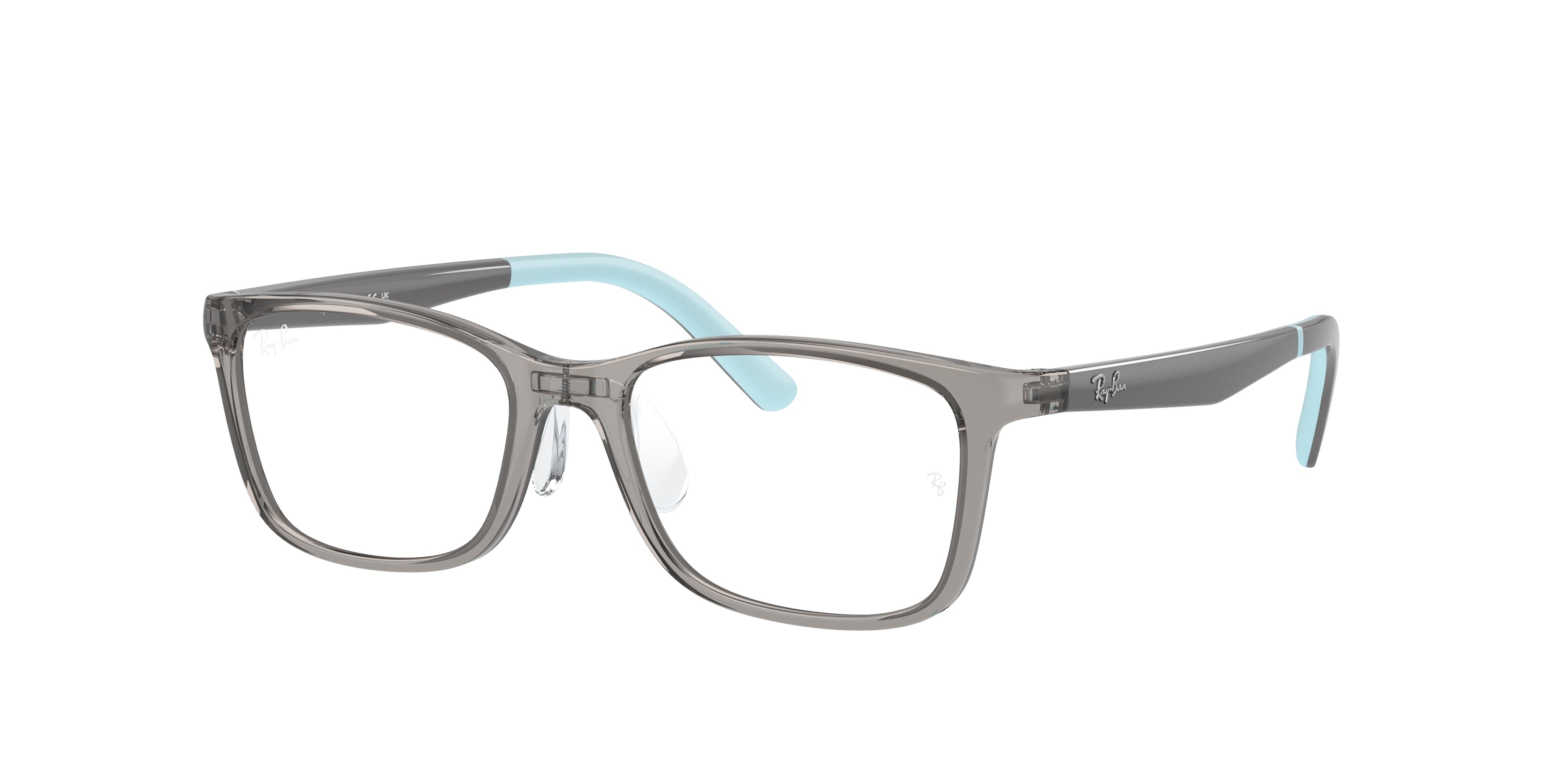 Ray-Ban Junior Vista RY1626D Rectangle Eyeglasses  3908-Transparent Grey 49-140-16 - Color Map Grey