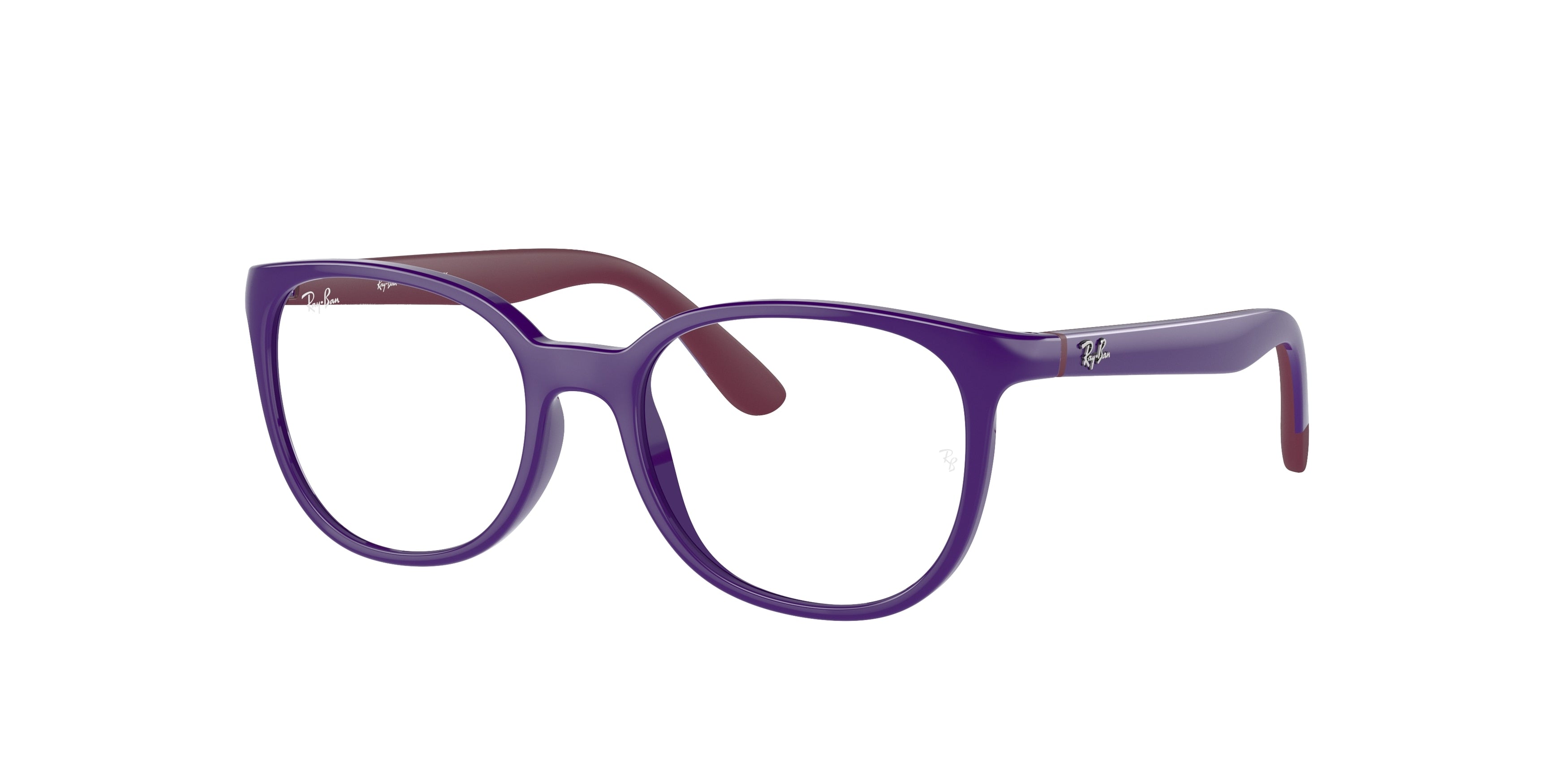 Ray-Ban Junior Vista RY1631 Phantos Eyeglasses  3962-Violet On Bordeaux 47-130-16 - Color Map Violet