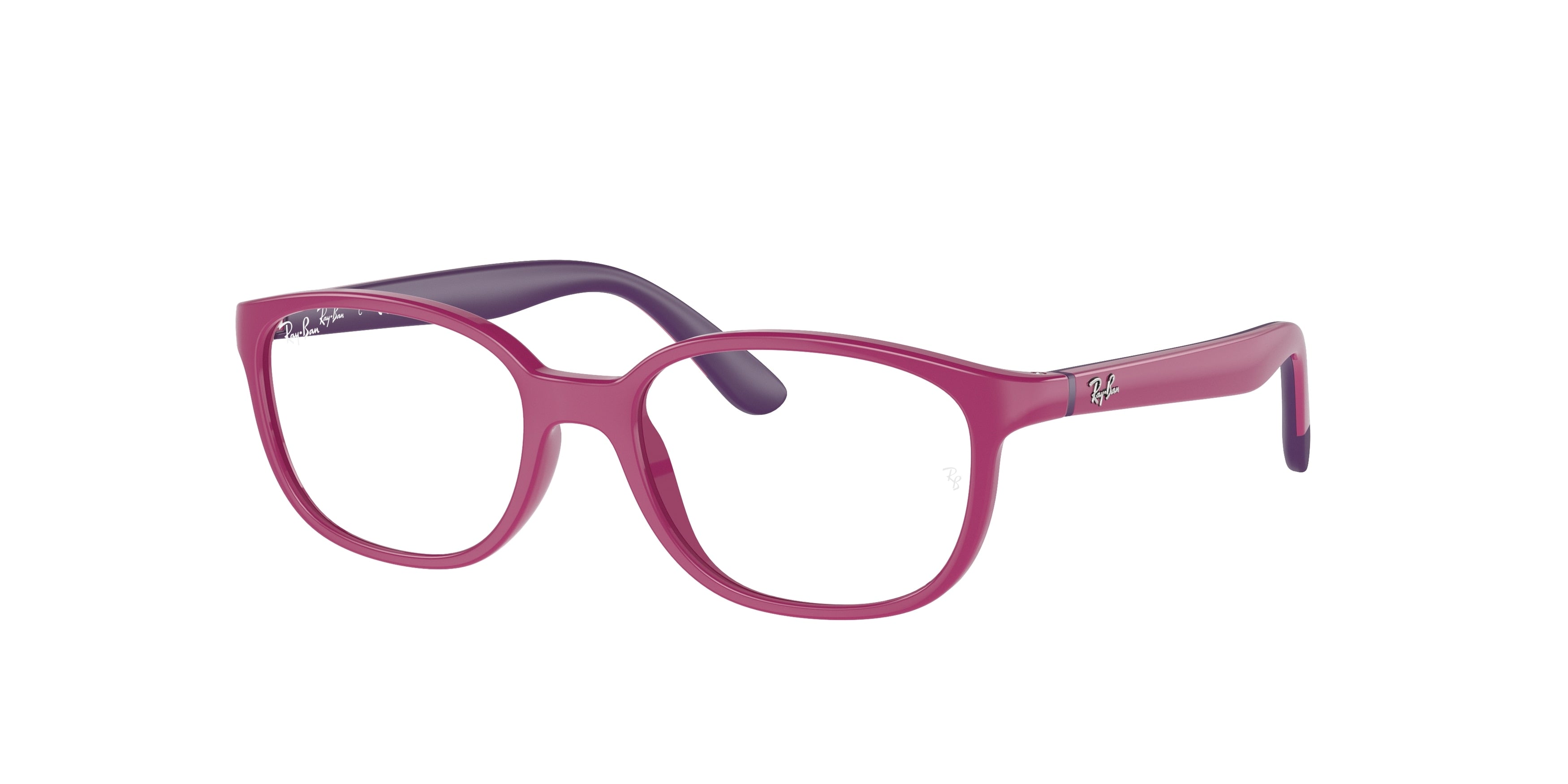 Ray-Ban Junior Vista RY1632 Phantos Eyeglasses  3933-Fuchsia On Violet 48-130-16 - Color Map Pink