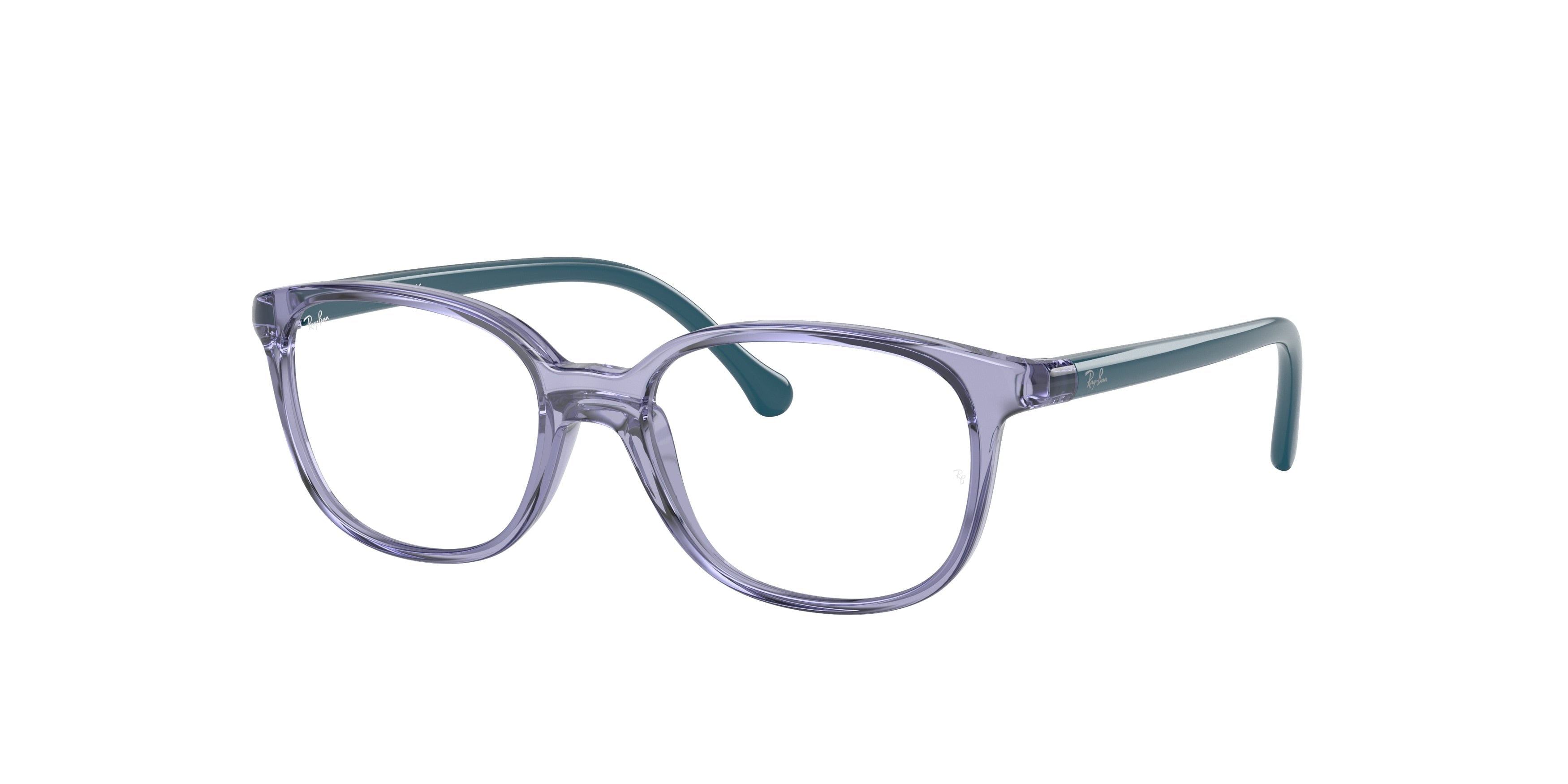 Ray-Ban Junior Vista RY1900 Pillow Eyeglasses  3906-Transparent Violet 47-125-15 - Color Map Violet