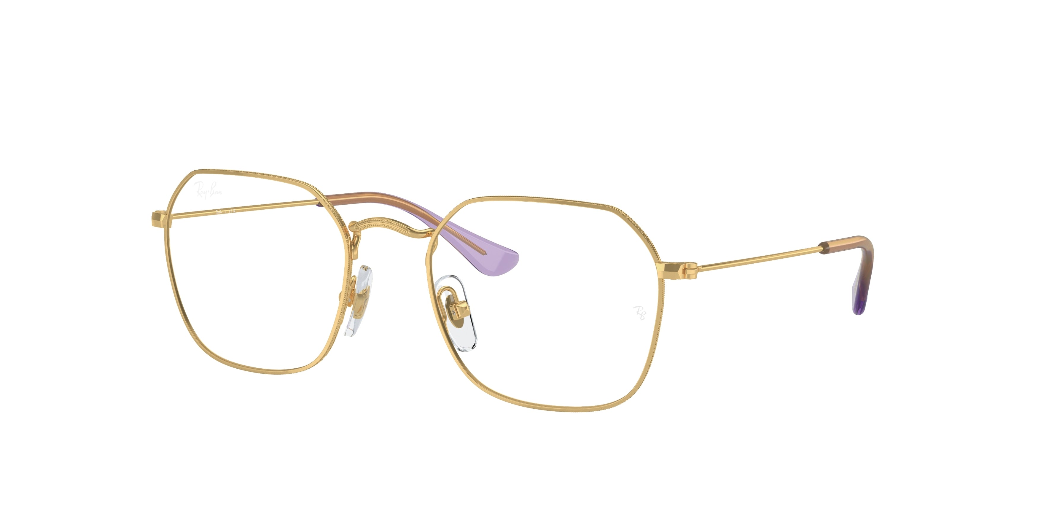 Ray-Ban Junior Vista RY9594V Irregular Eyeglasses  4091-Gold 47-130-19 - Color Map Gold