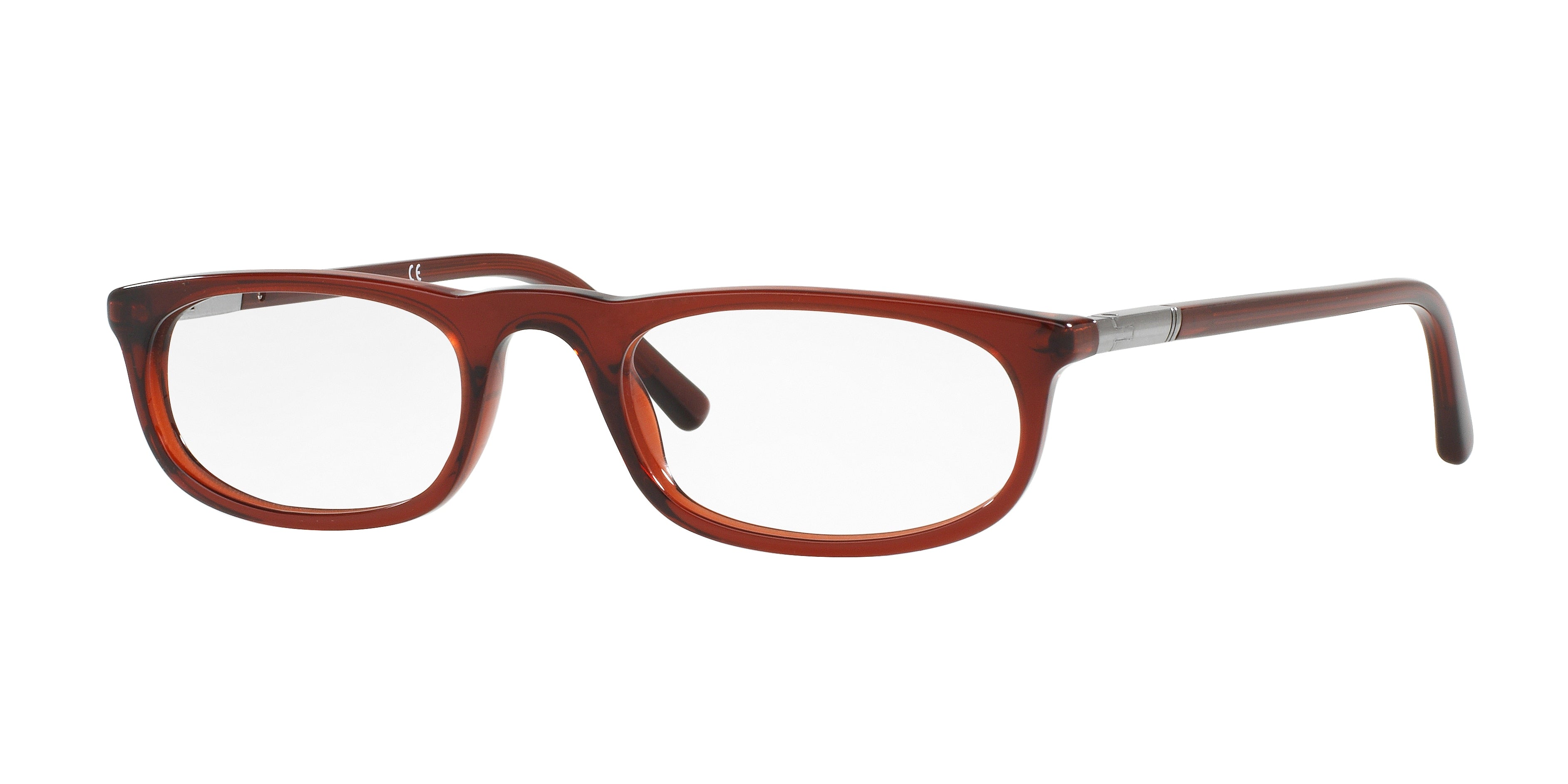 Sferoflex SF1137 Oval Eyeglasses  C563-Transparent Brown 52-145-21 - Color Map Brown