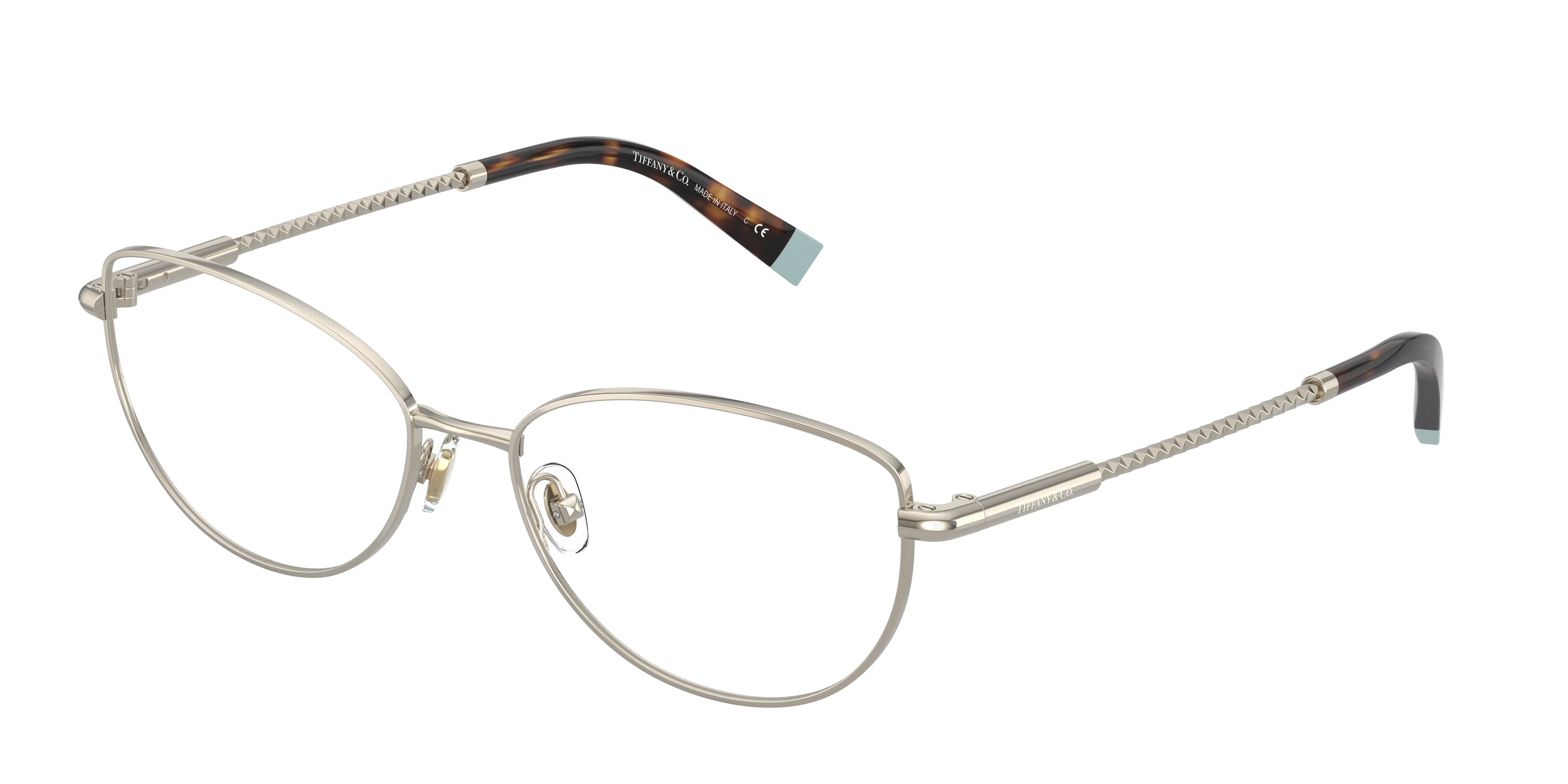 Tiffany TF1139 Butterfly Eyeglasses  6021-Pale Gold 55-140-16 - Color Map Gold