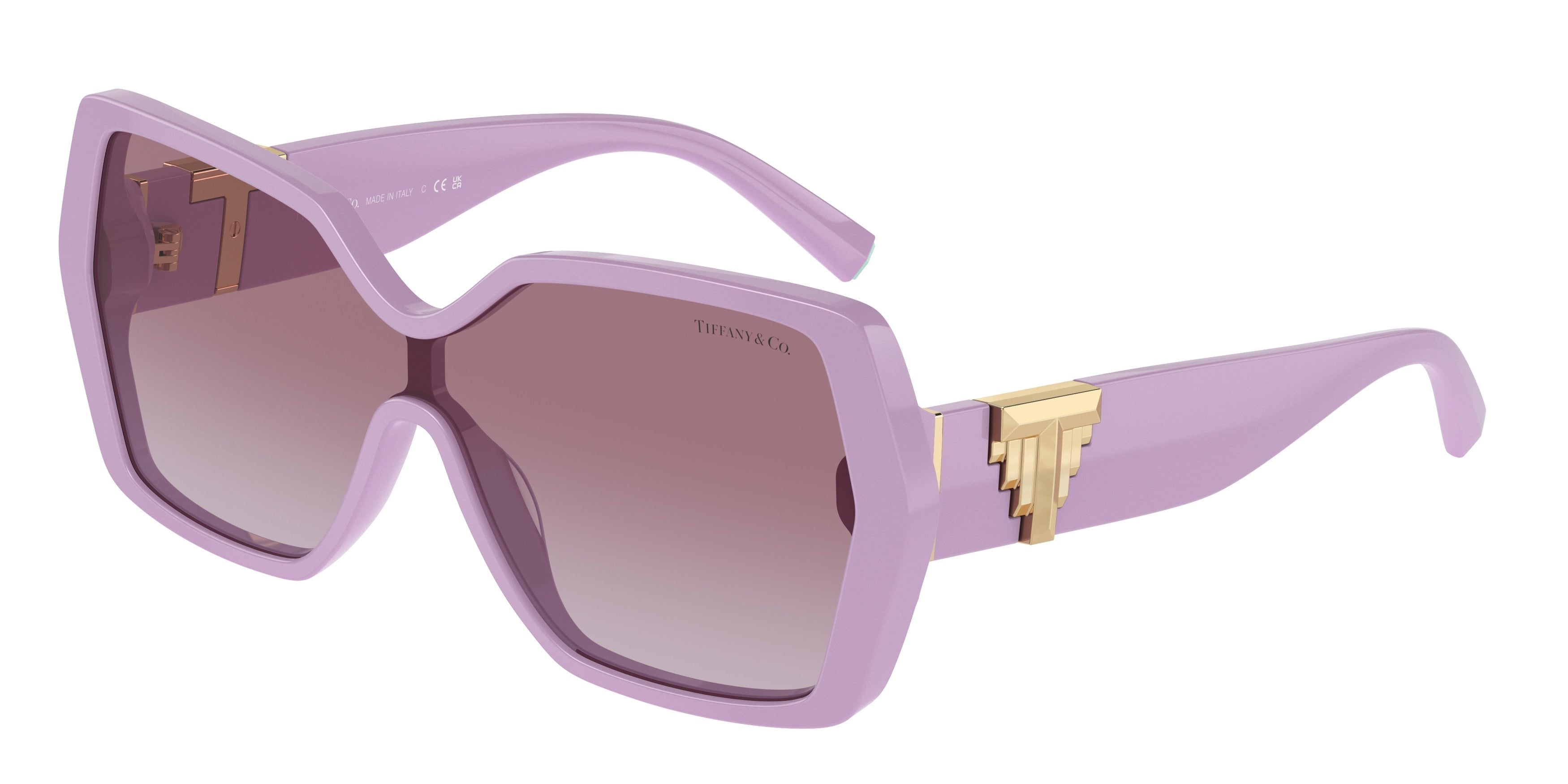 Tiffany TF4219F Pillow Sunglasses  8407S1-Light Violet 0-140-129 - Color Map Violet